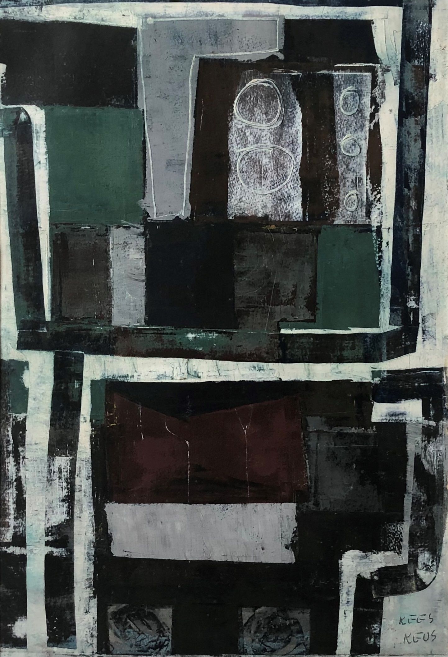 Abstracte compositie