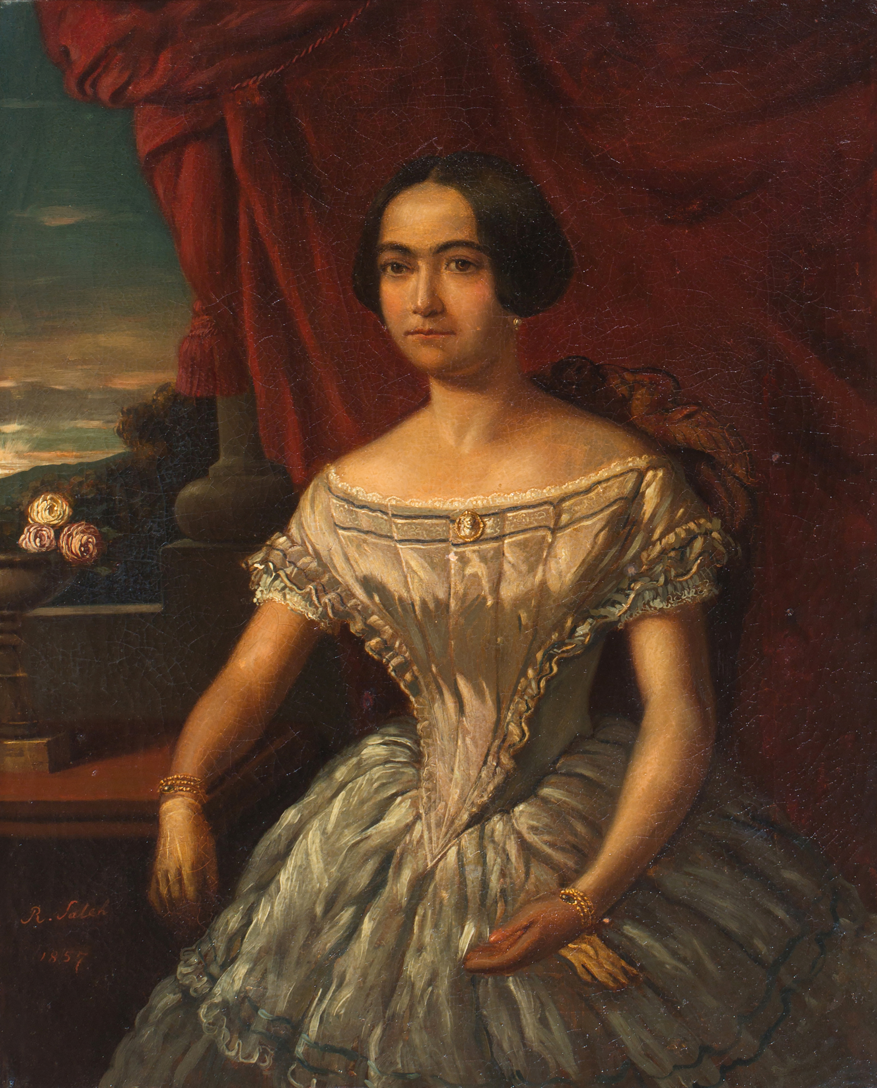 Portrait of Elisabeth Sophia Catharina Ament