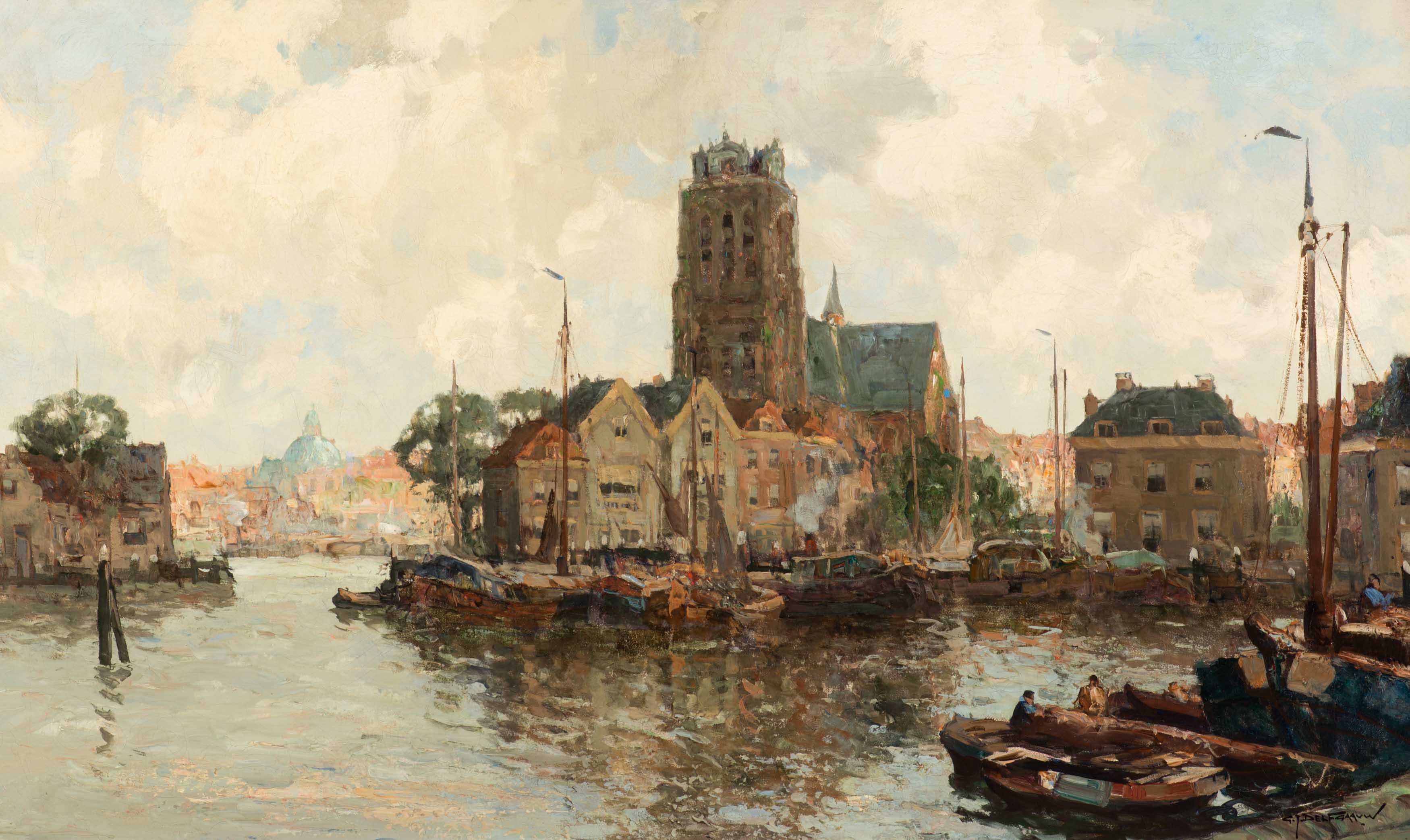 Zicht op Dordrecht Zicht op Dordrecht