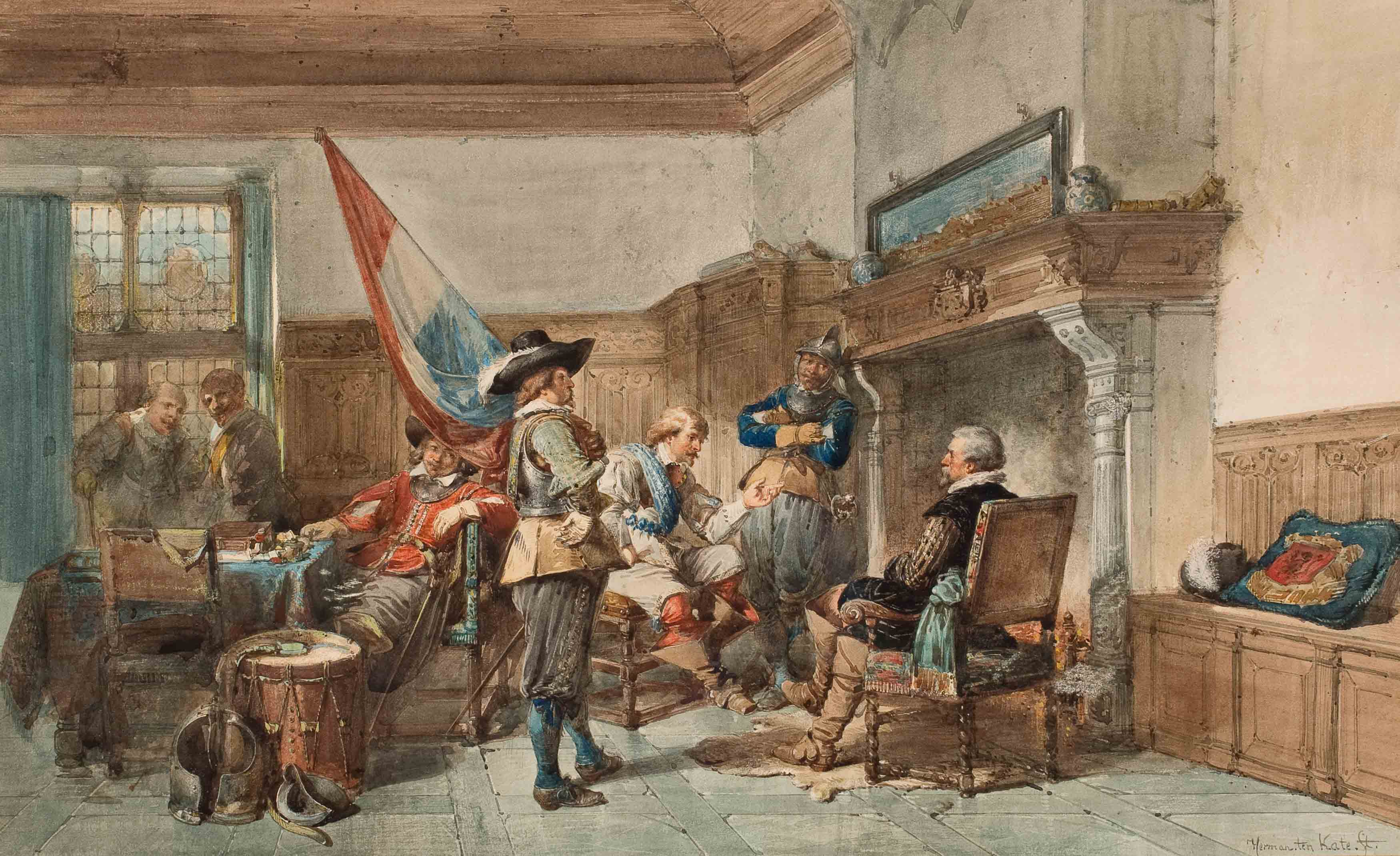 Bij de schutterij Bij de schutterij