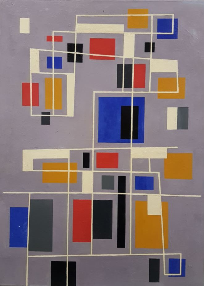 Geometrische compositie 1949 Geometrische compositie 1949