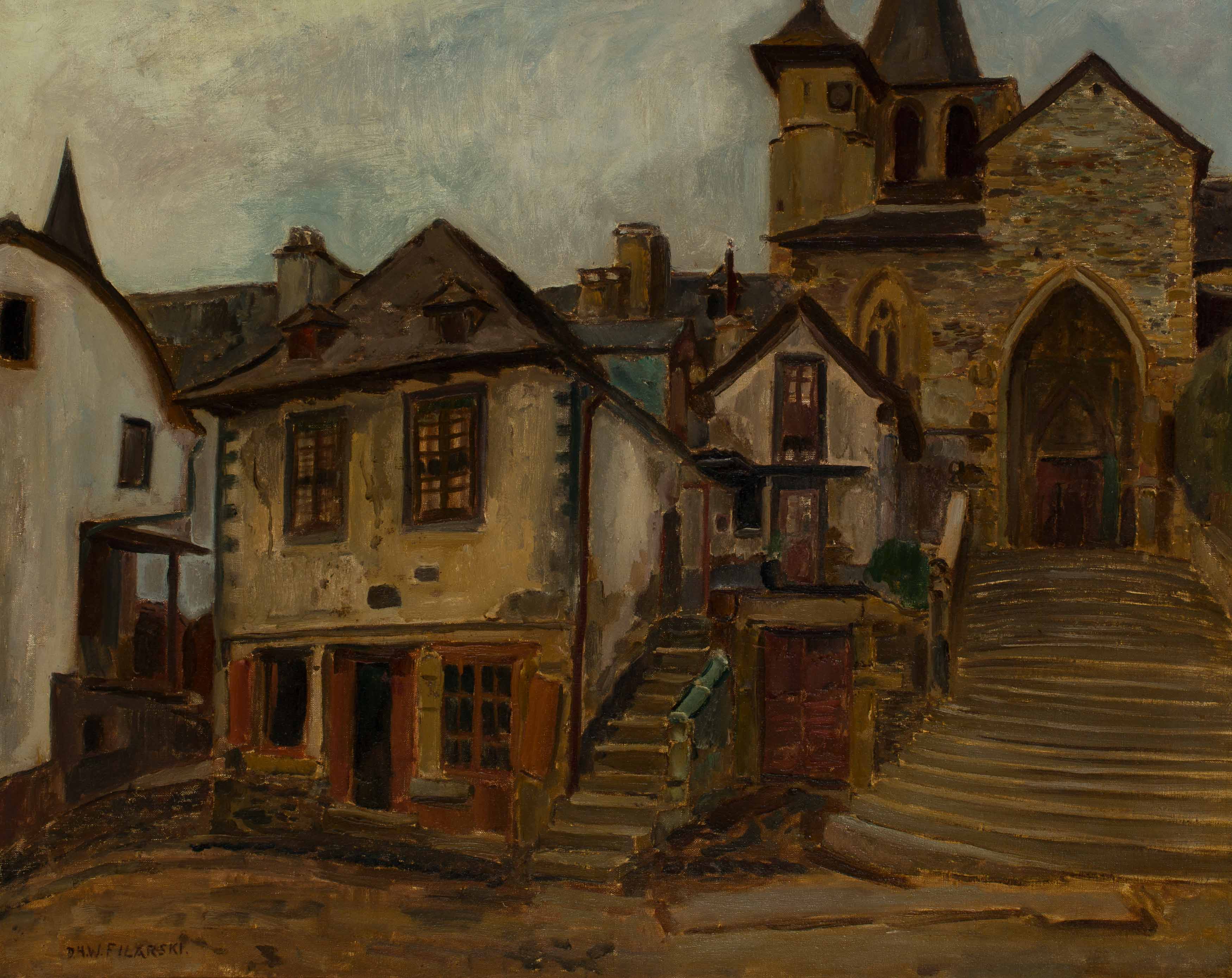 Dorpje, Midden-Frankrijk (1930-1932)