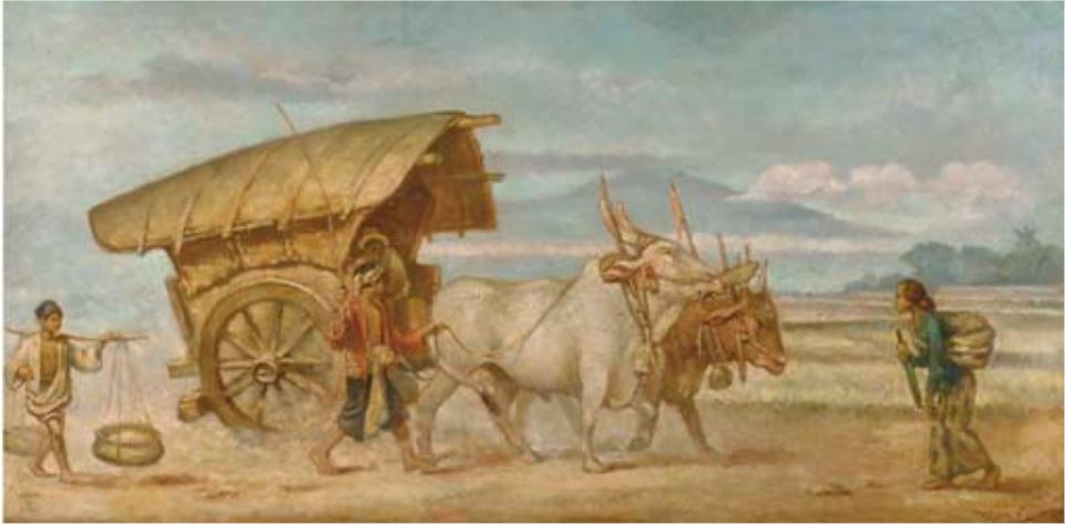 An ox wagon