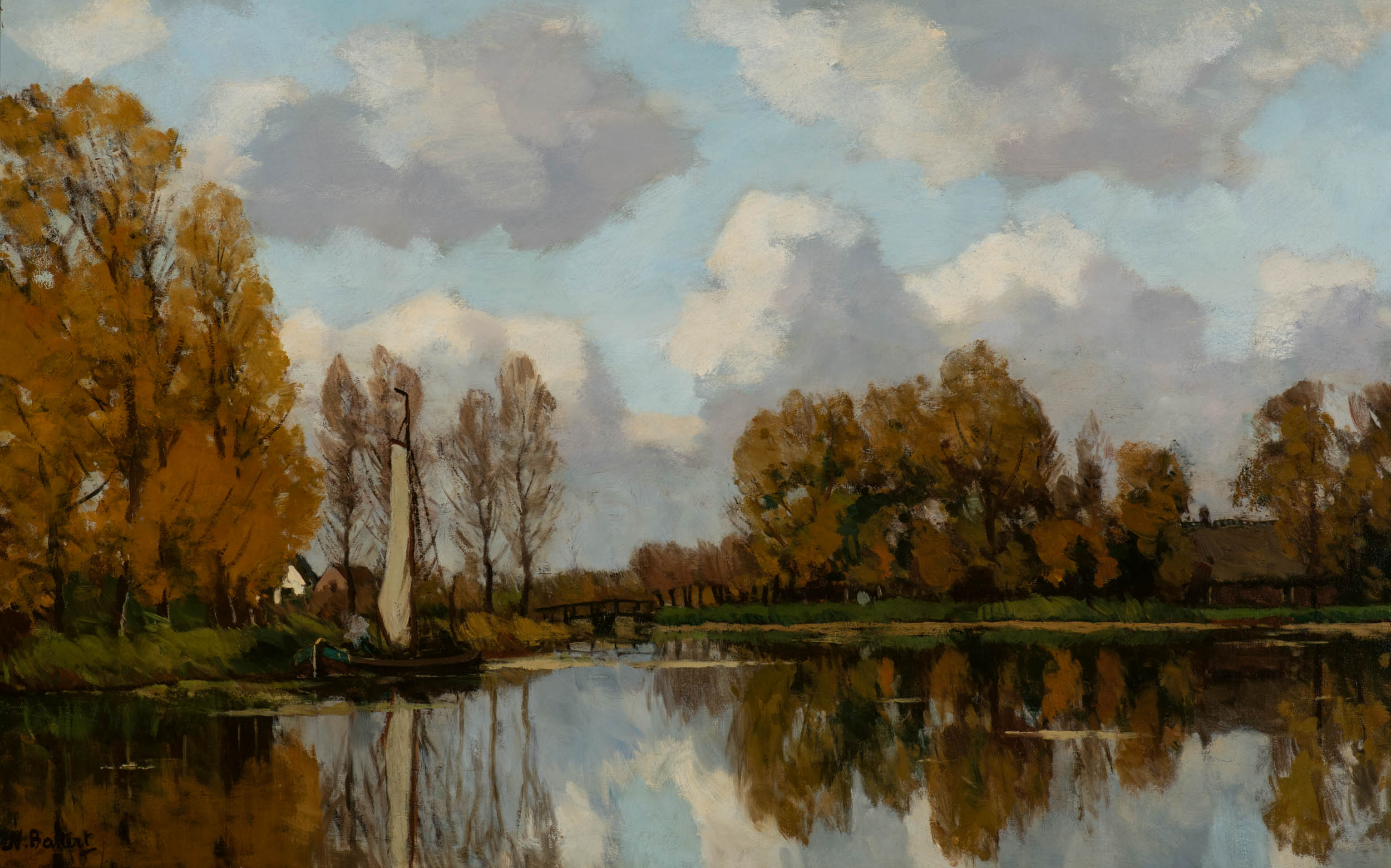 Geele boomen, Loenen aan de Vecht (Yellow trees, Loenen aan de Vecht) Geele boomen, Loenen aan de Vecht (Yellow trees, Loenen aan de Vecht)