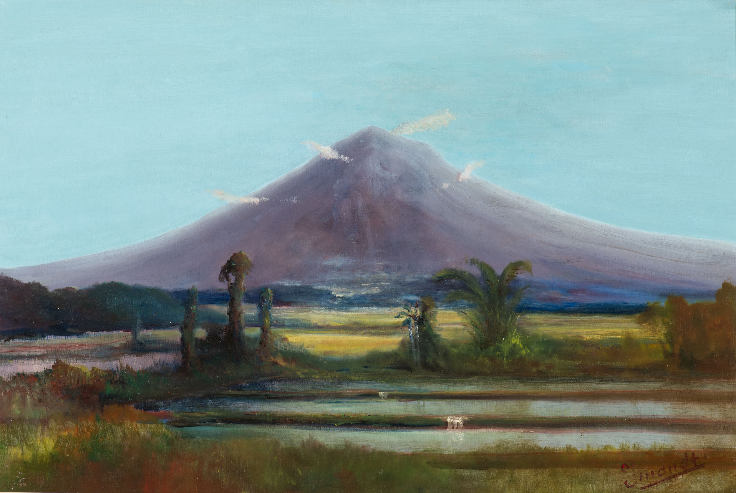 The great Merapi volcano The great Merapi volcano