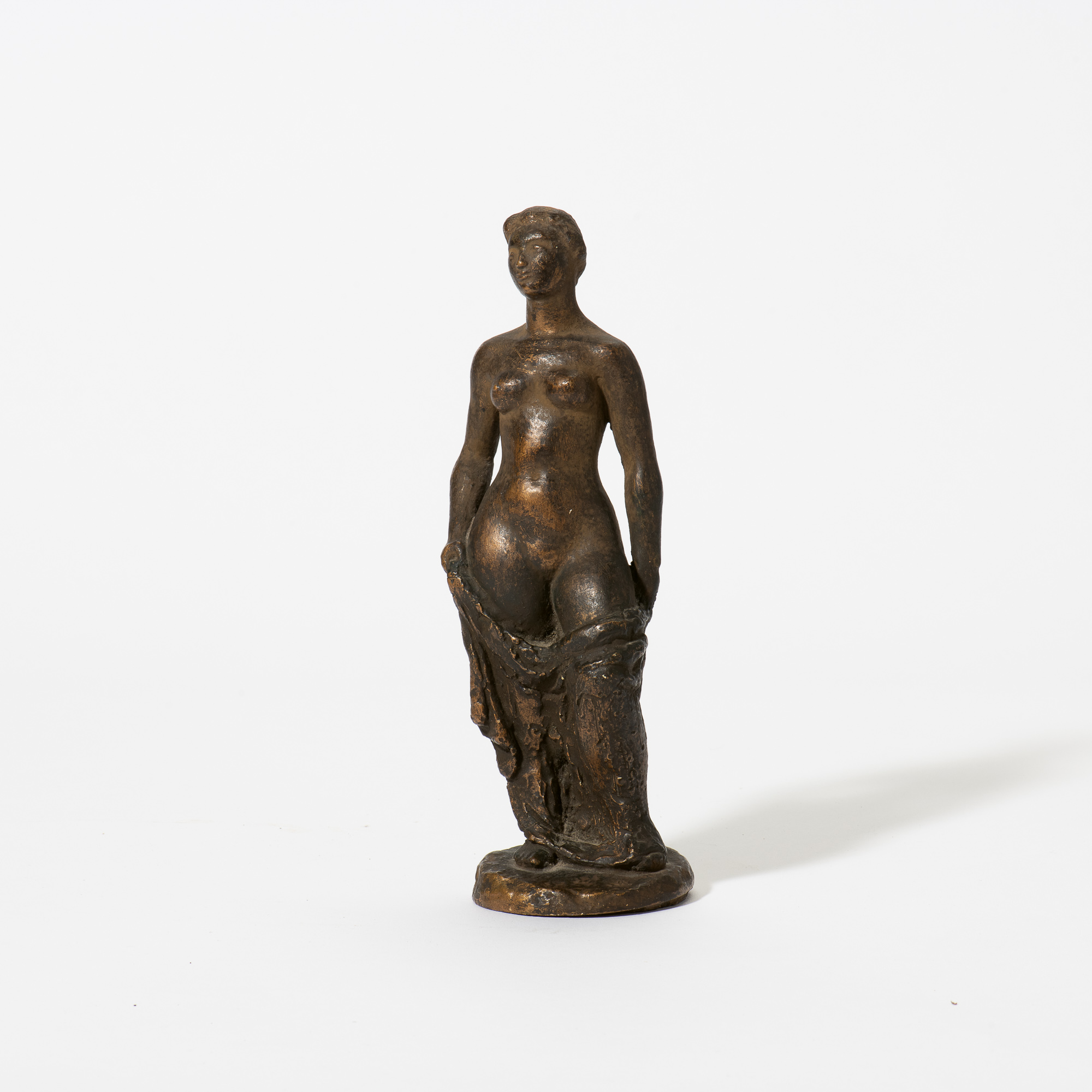 Staand naakt met draperie (Standing nude with drapery) (1943)