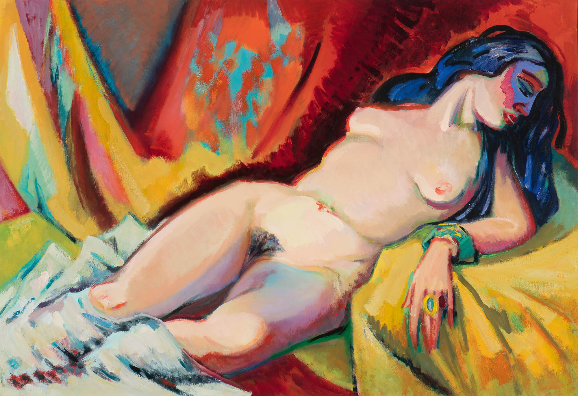 Reclining nude