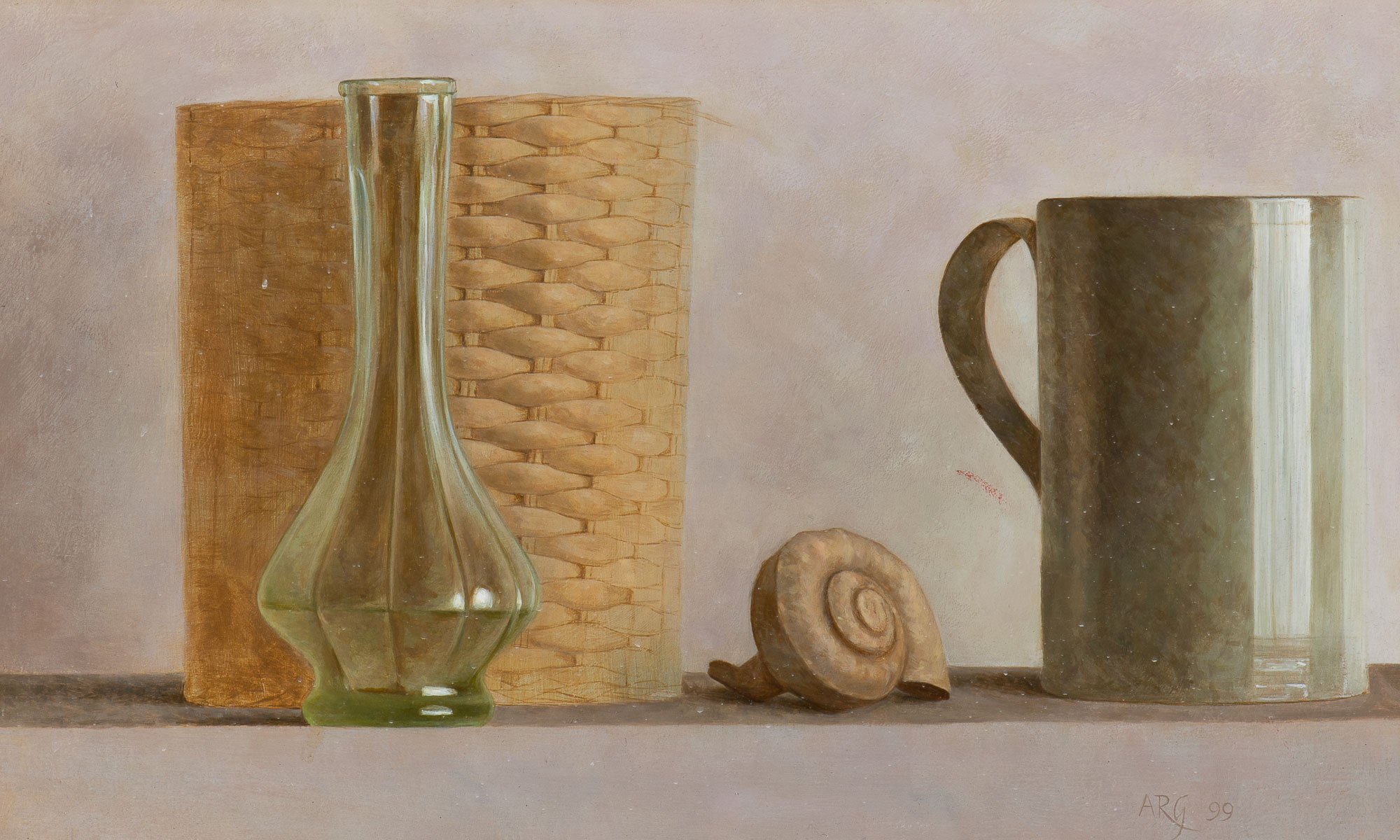 Still life with basket