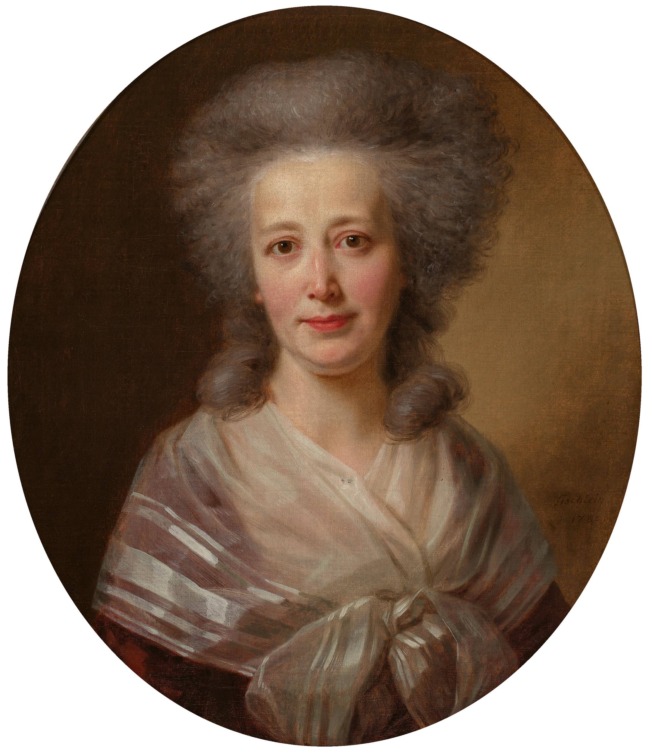 Portrait of M.E. van der Haer, aged 54 Portrait of M.E. van der Haer, aged 54