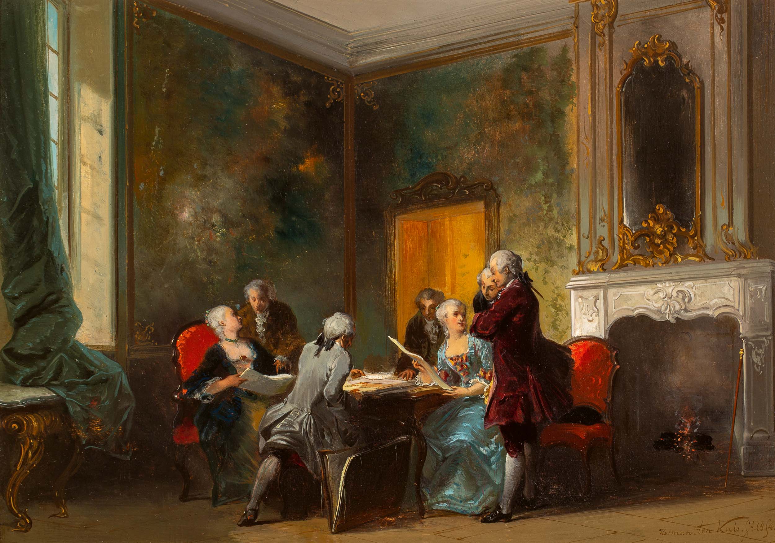 Discussing the purchase Discussing the purchase