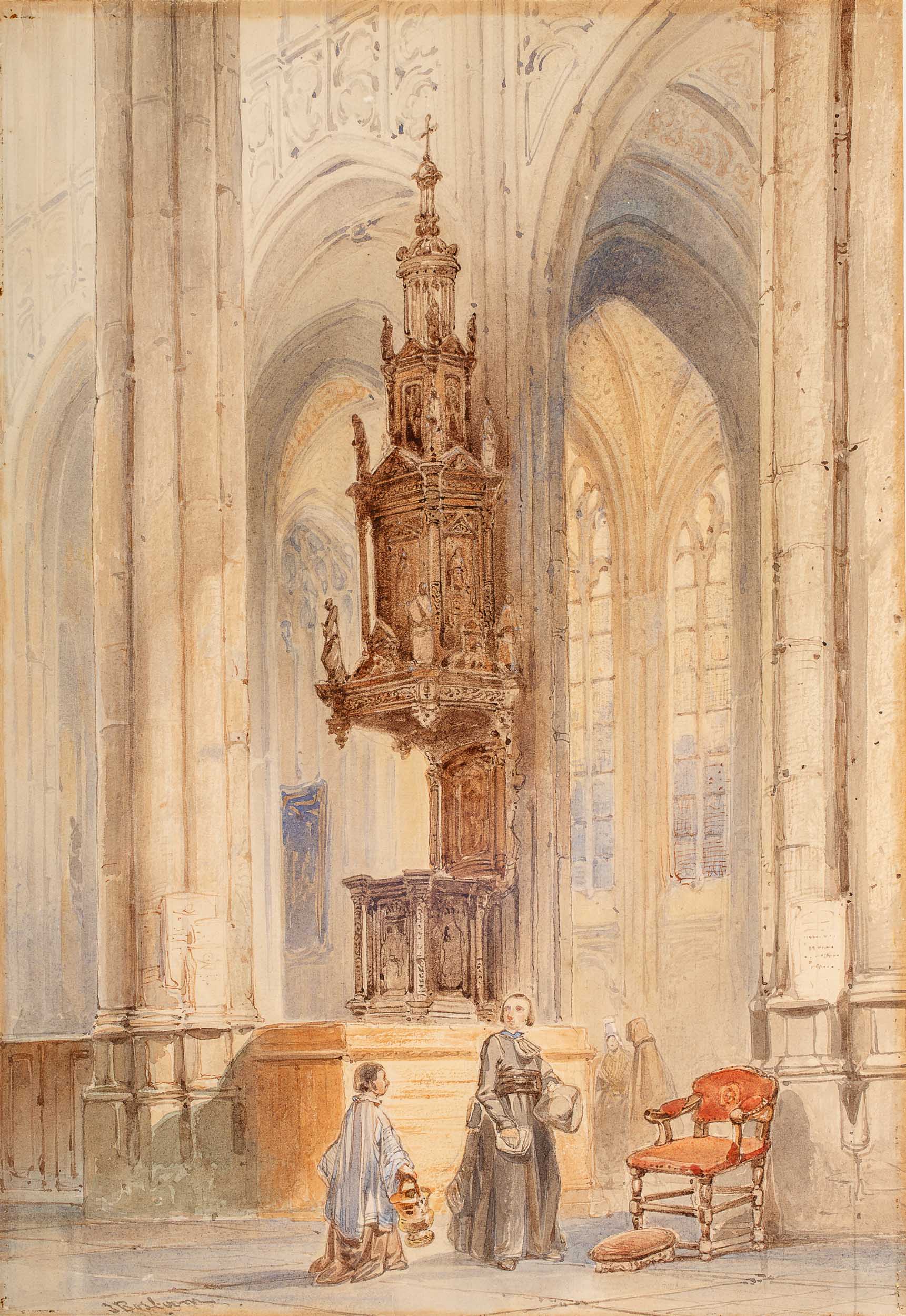 The cathedral of St. John in 's-Hertogenbosch