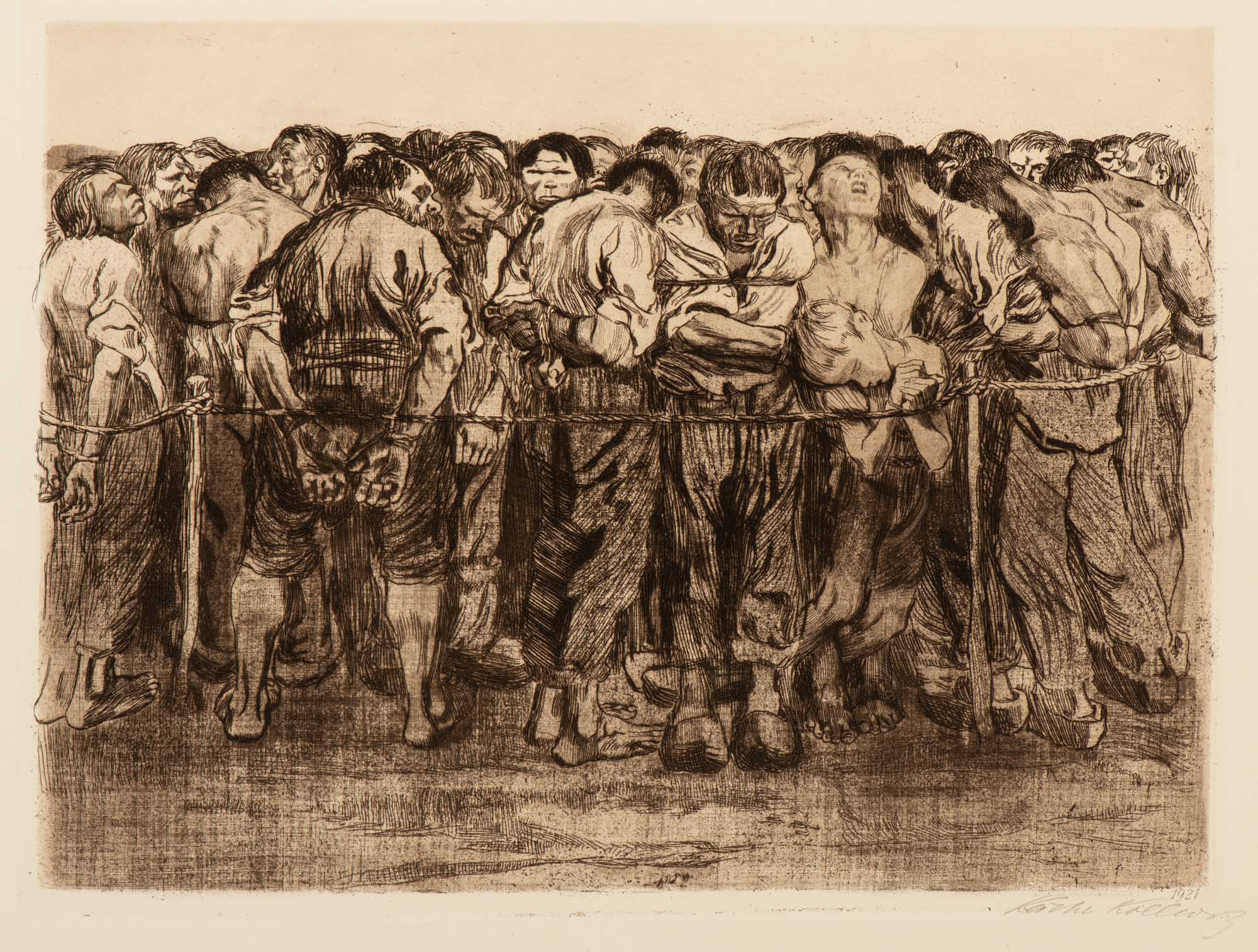 Die Gefangenen (The prisoners) (1908)