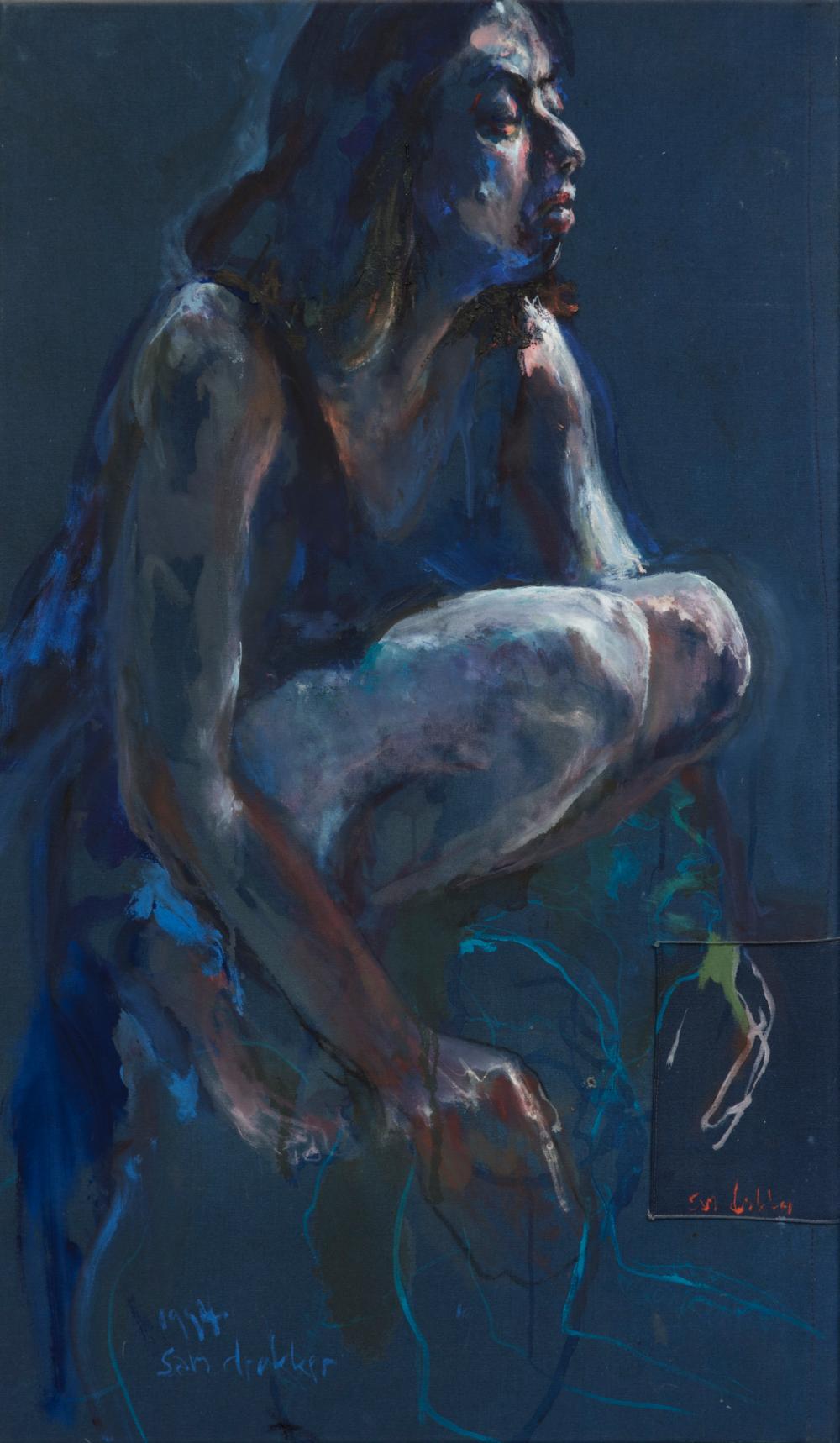 Gehurkte vrouw (Squatting woman), 1994.