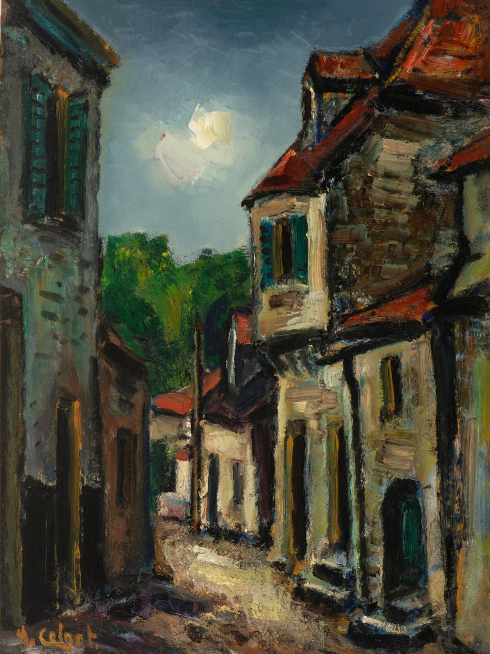 Small street in France Small street in France