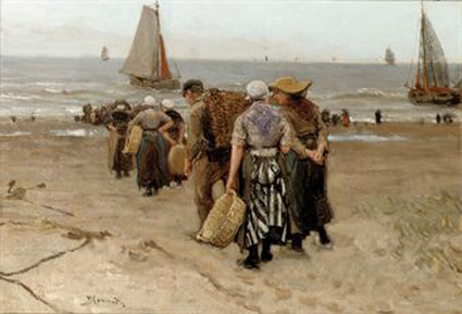 Schilderij of aquarel gevraagd Bernard Blommers (1845-1914) Schilderij of aquarel gevraagd Bernard Blommers (1845-1914)