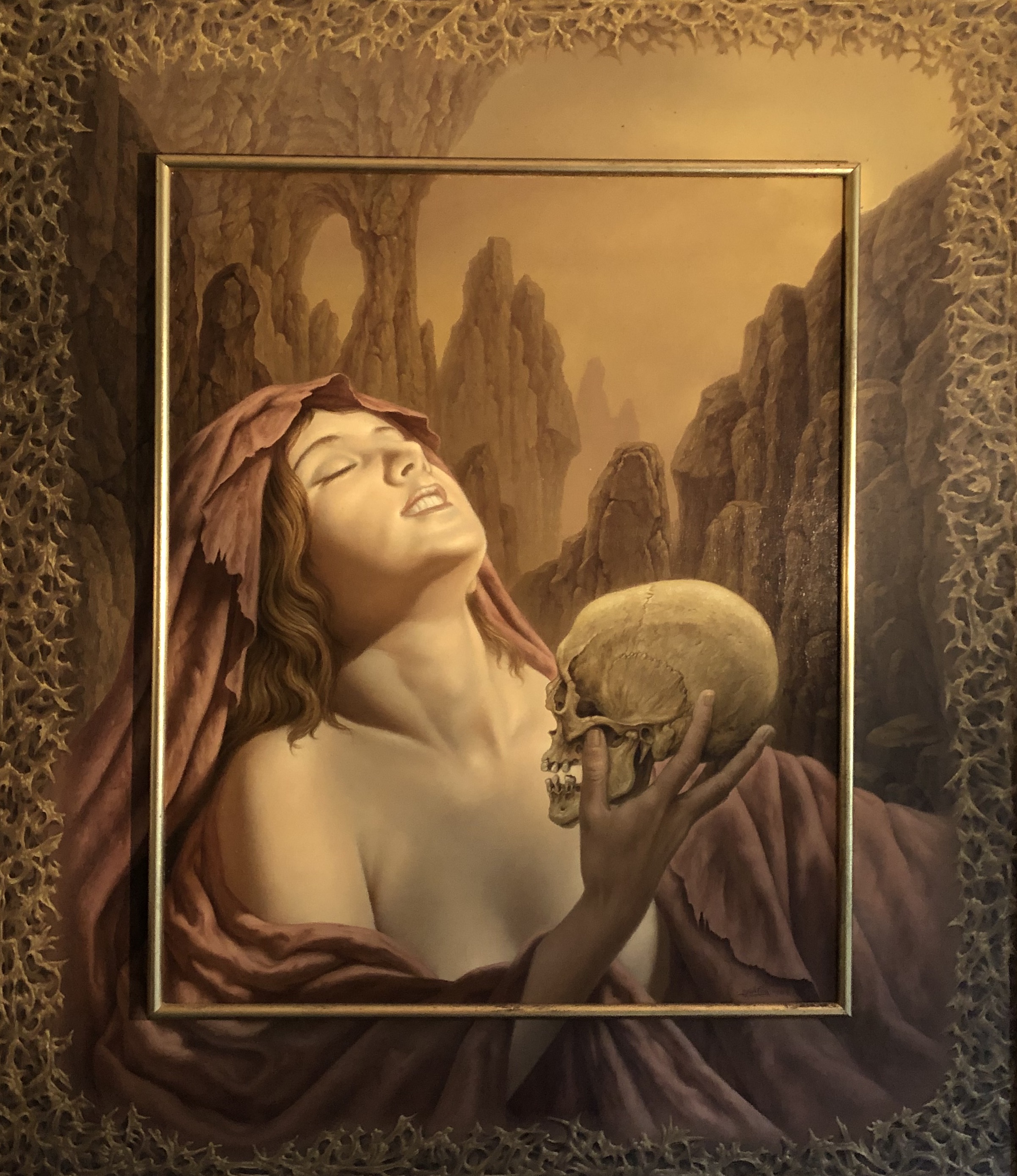 Tovenares met schedel (1983)
