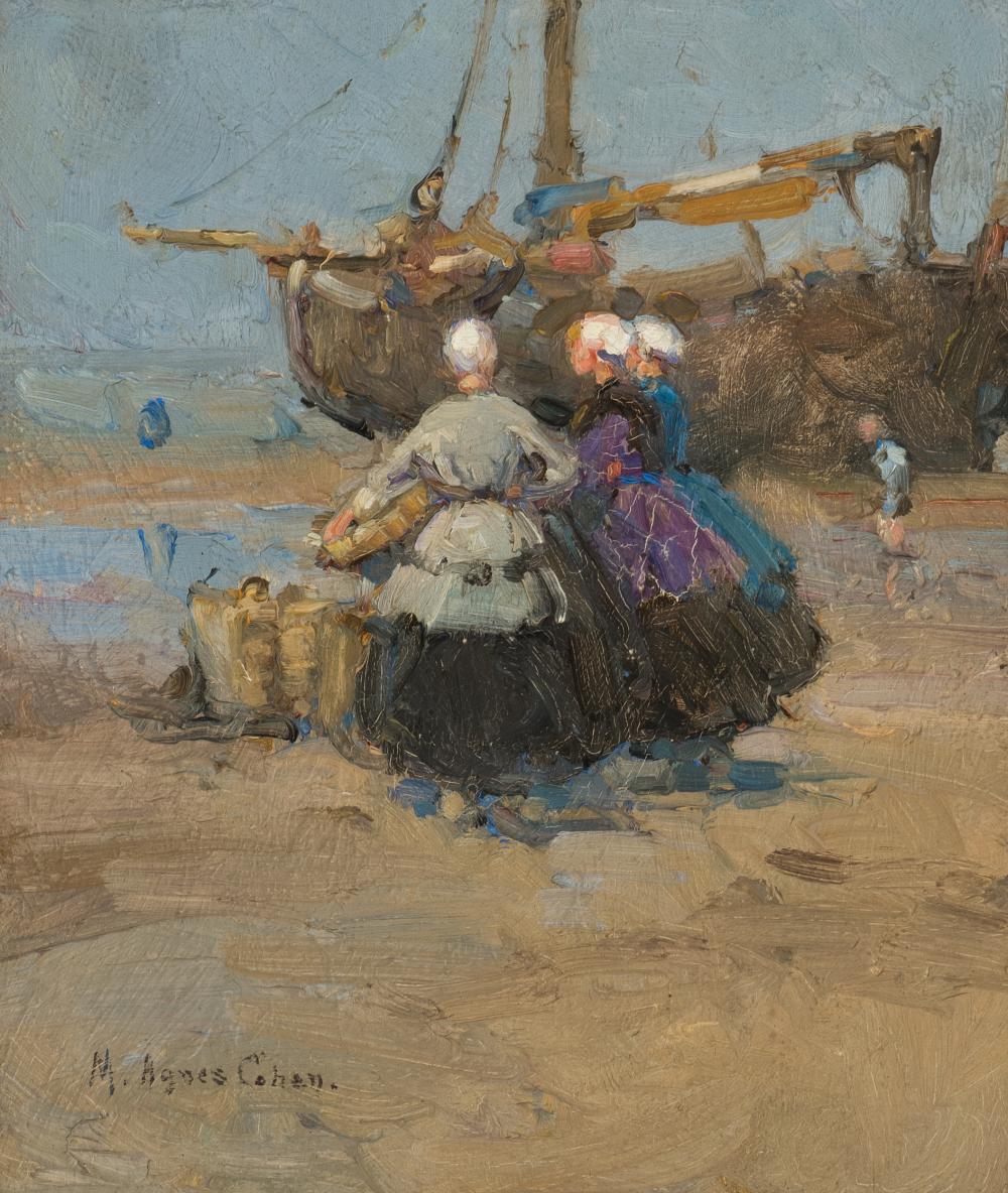 Fisherwomen on the beach in Katwijk (c. 1894 - 1902) Fisherwomen on the beach in Katwijk (c. 1894 - 1902)