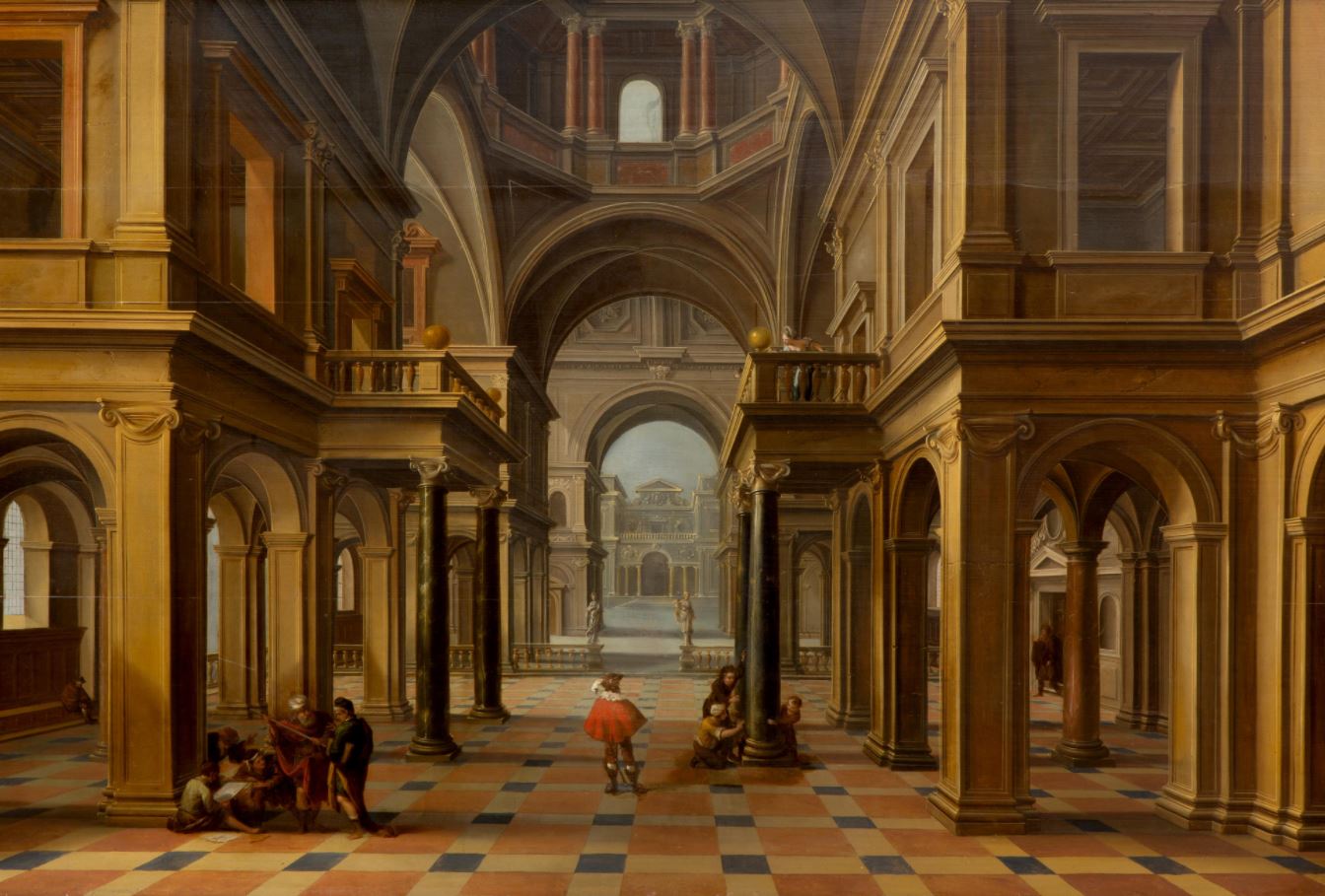 A Renaissance church interior