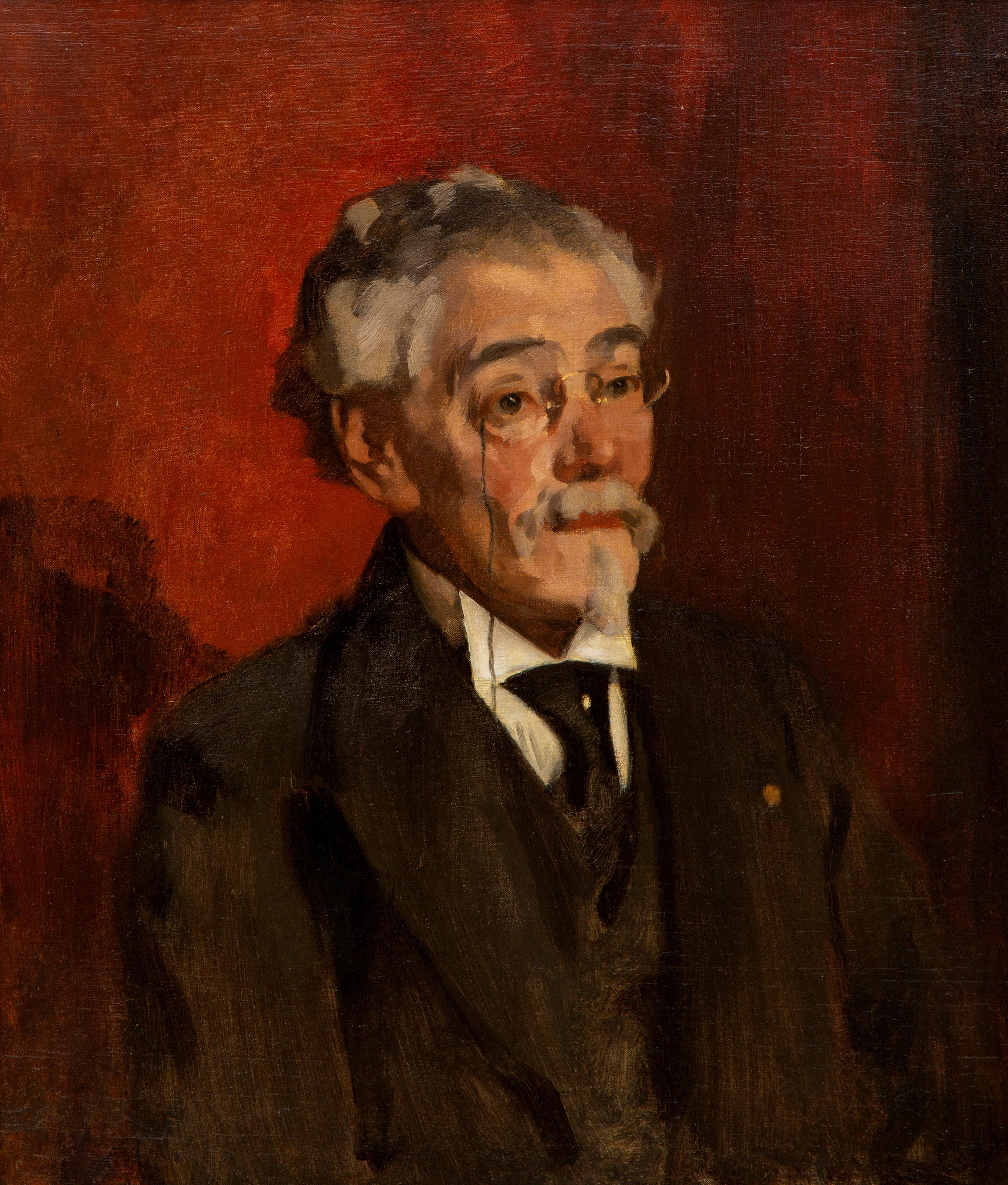 A portrait of Gerard Heymans (1857-1930) A portrait of Gerard Heymans (1857-1930)