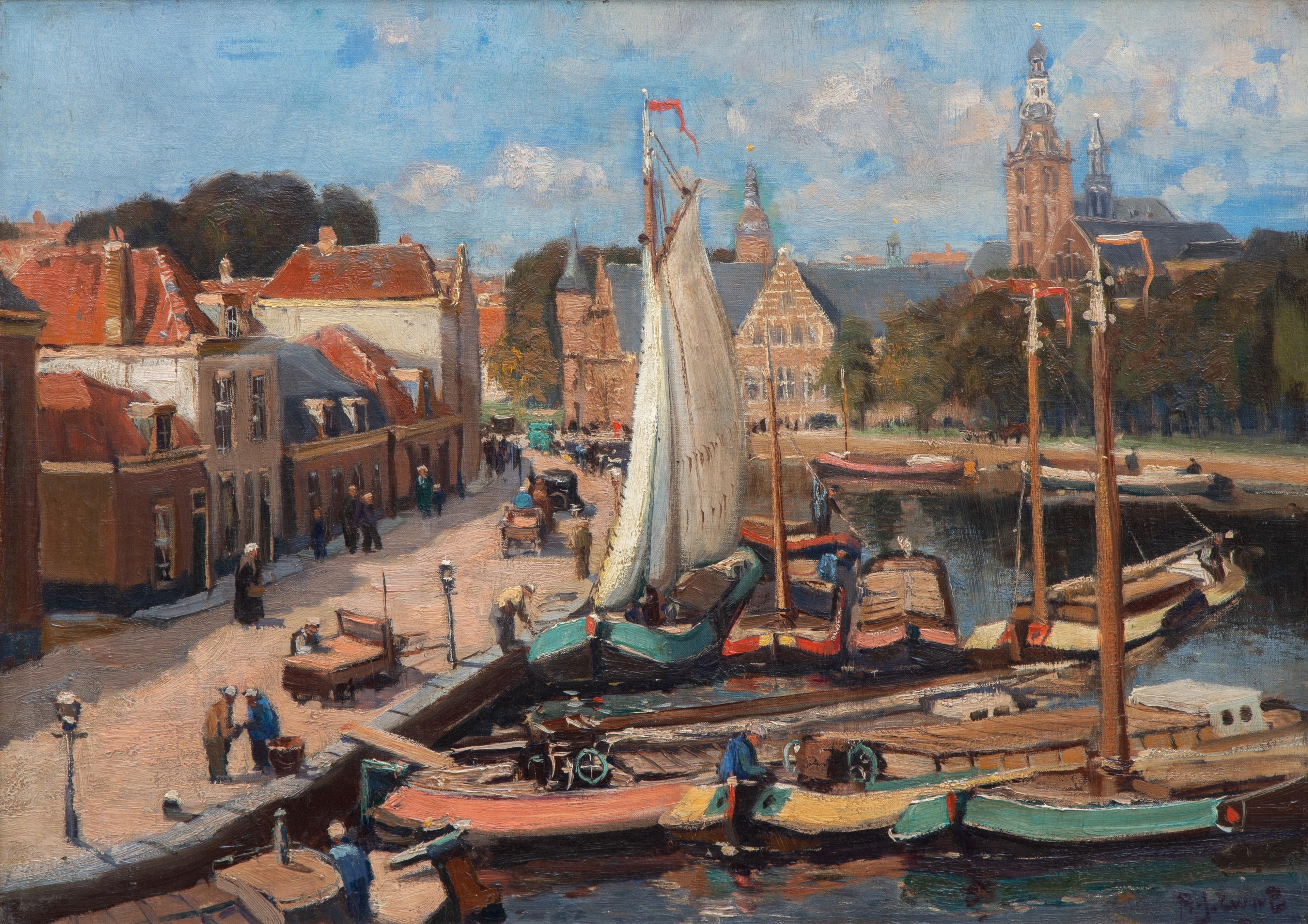 De haven van Hoorn De haven van Hoorn