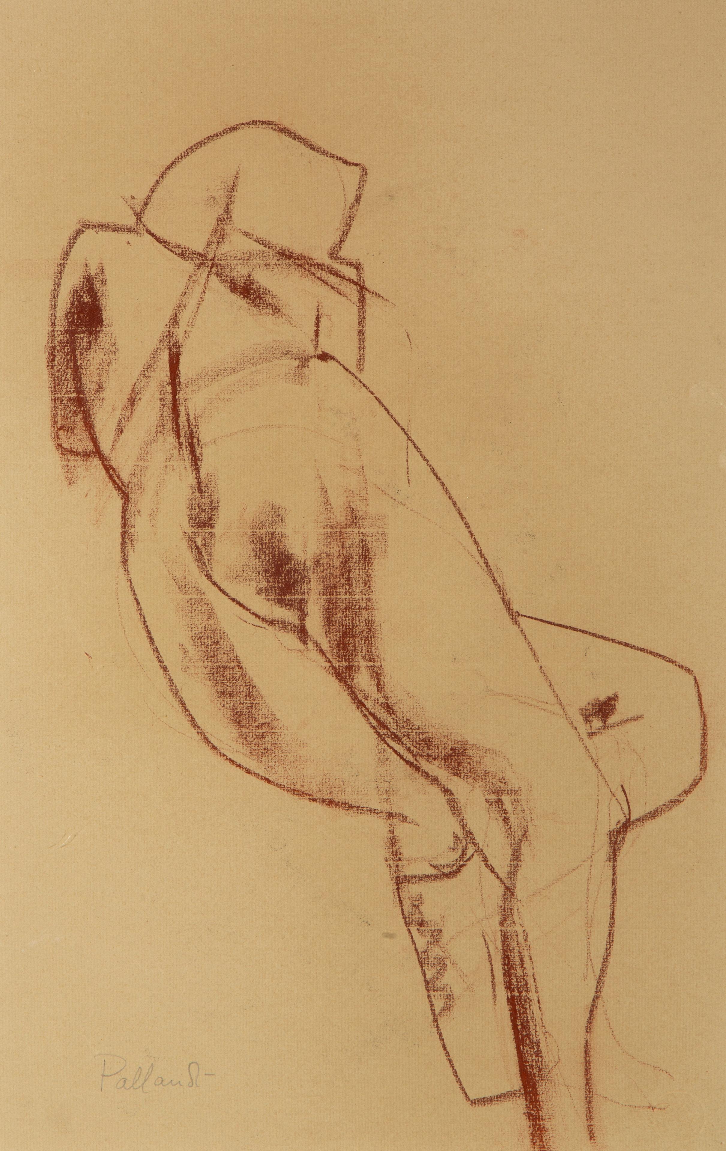 A reclining nude