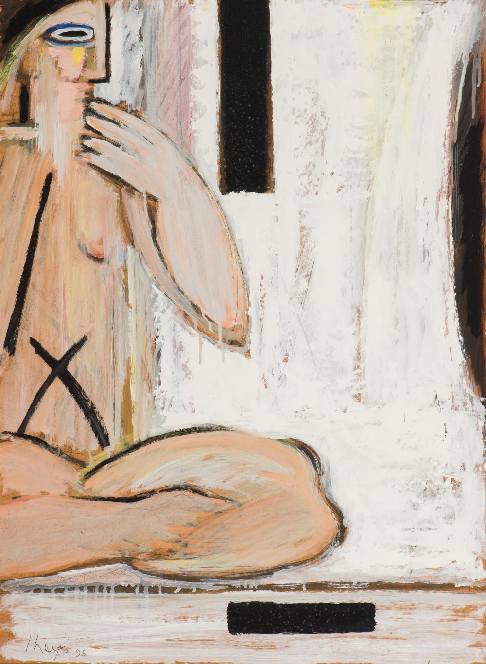 Sitting nude (1996)