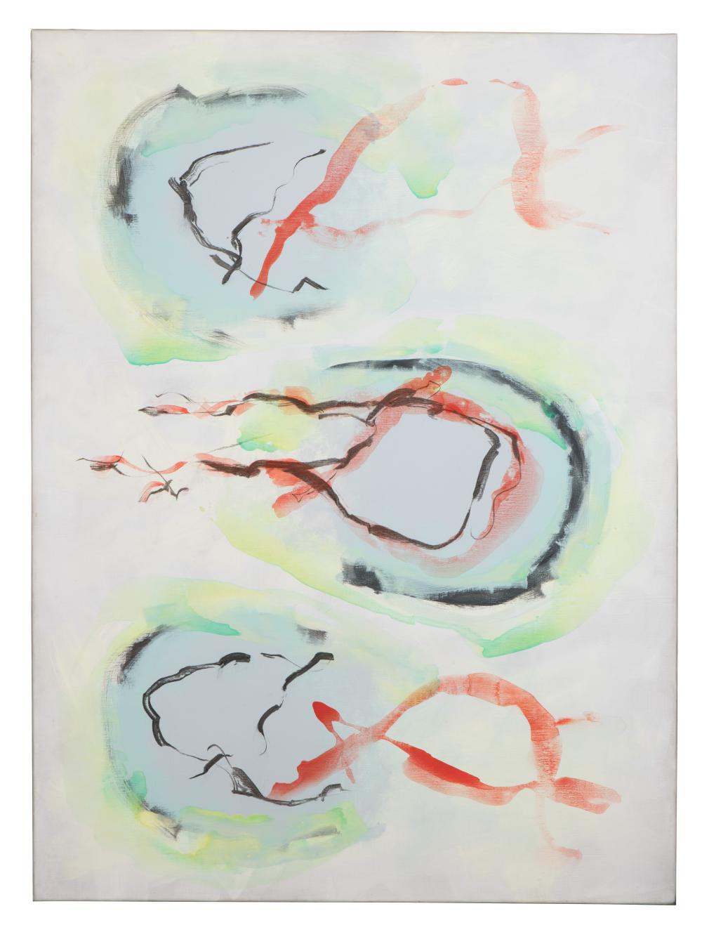 Composition in green and red (1986)