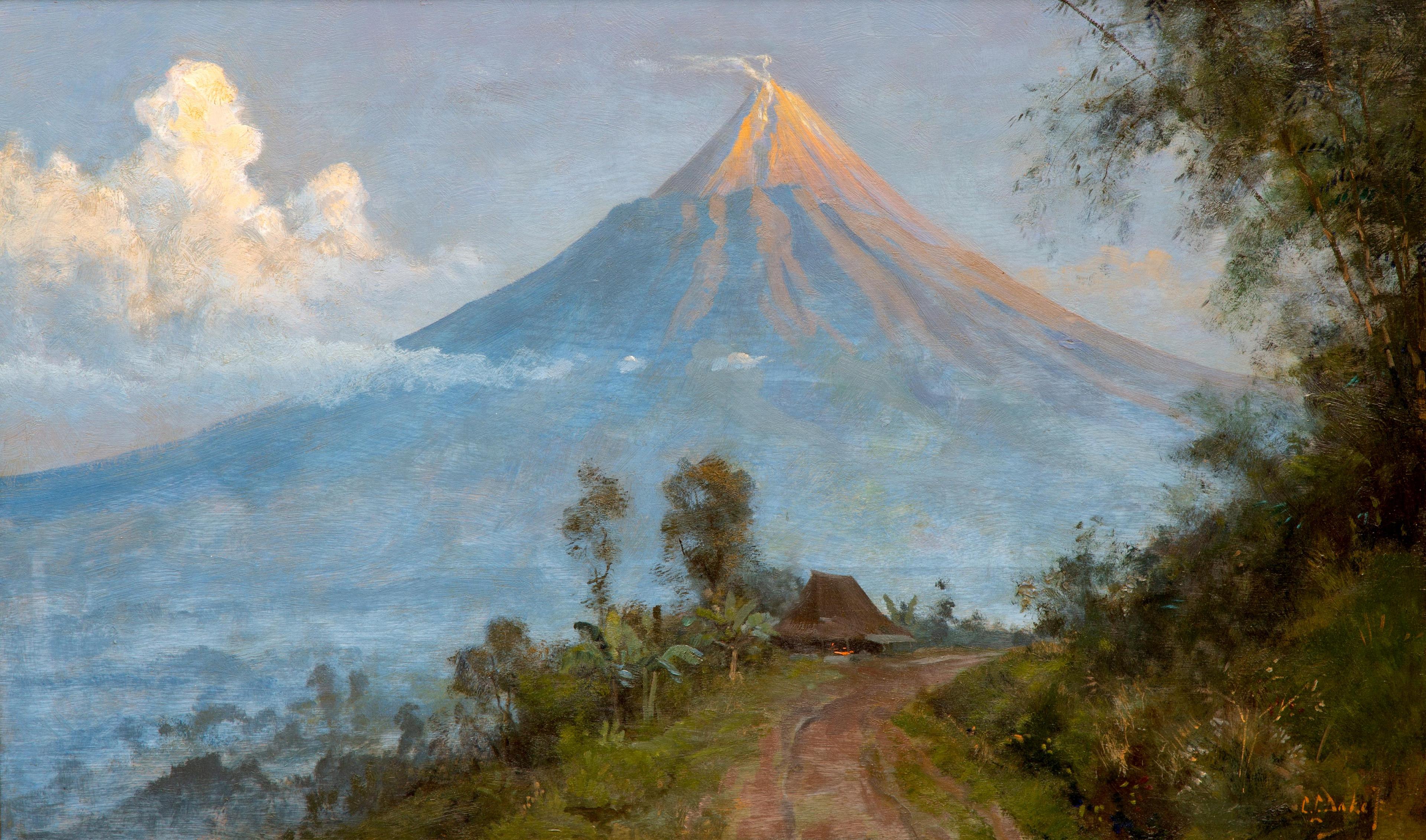 The Gunung Semeru smoking, Java