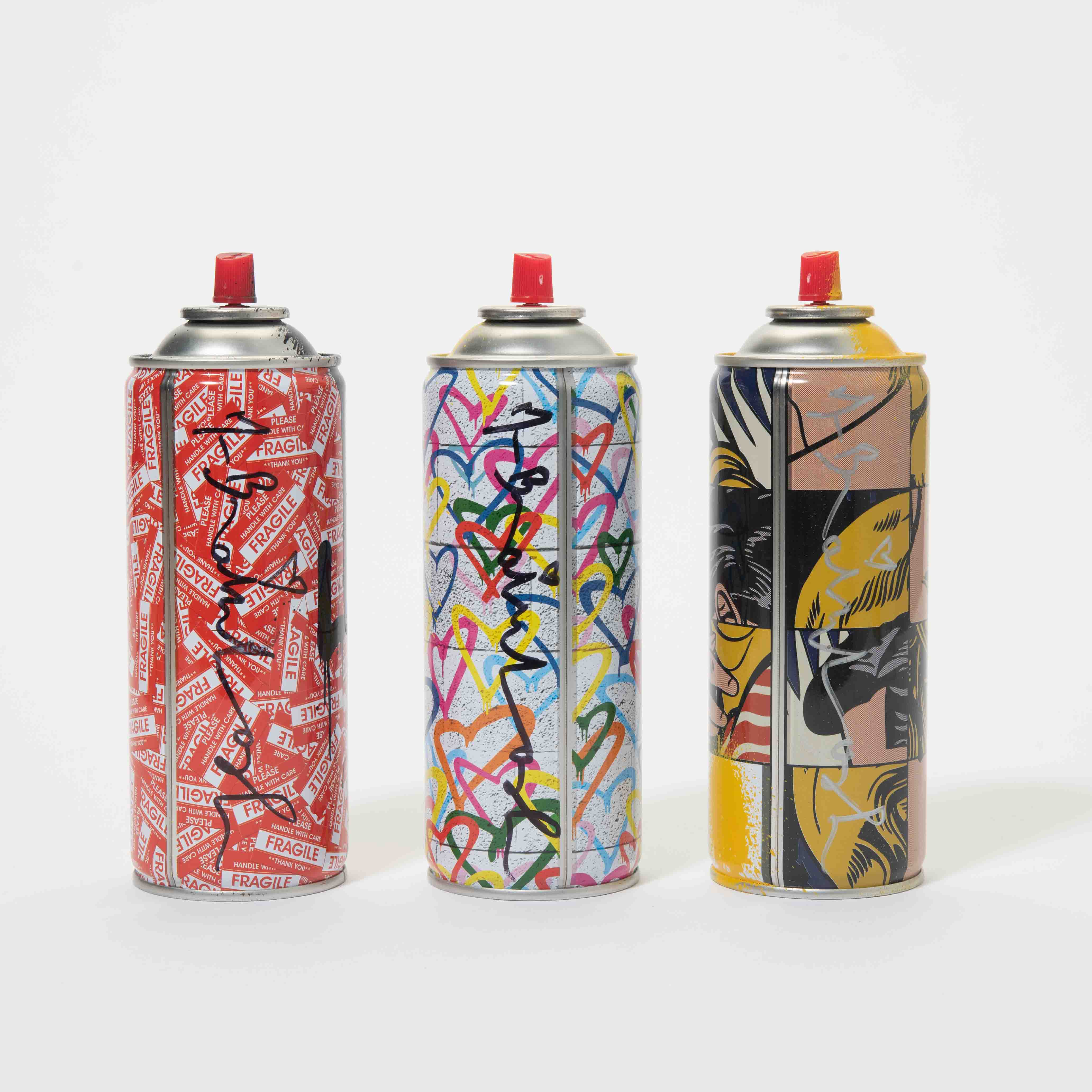 Frankenstein Spray & Hearts Spray & Can I Love You! (3x) Frankenstein Spray & Hearts Spray & Can I Love You! (3x)
