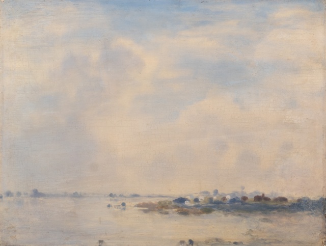 Koeien langs de IJssel