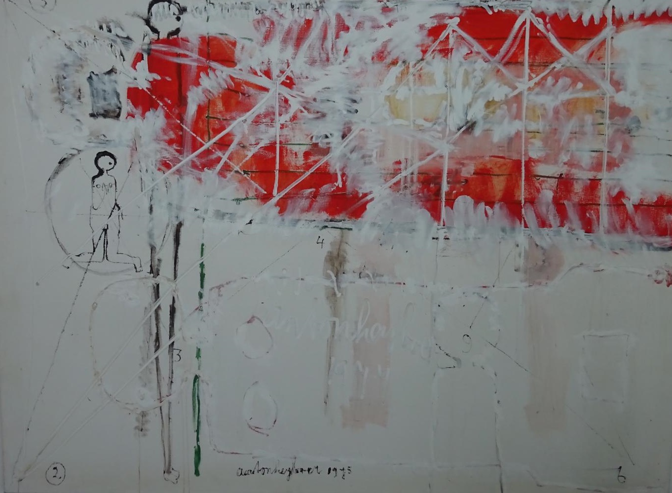 Kneeling abstract figure Kneeling abstract figure