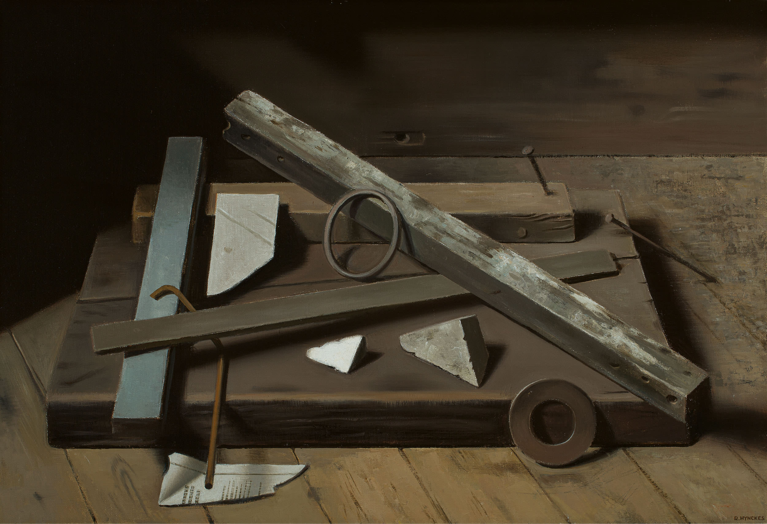 Stilleven met Balken en Ringen (Still Life with Beams and Rings)