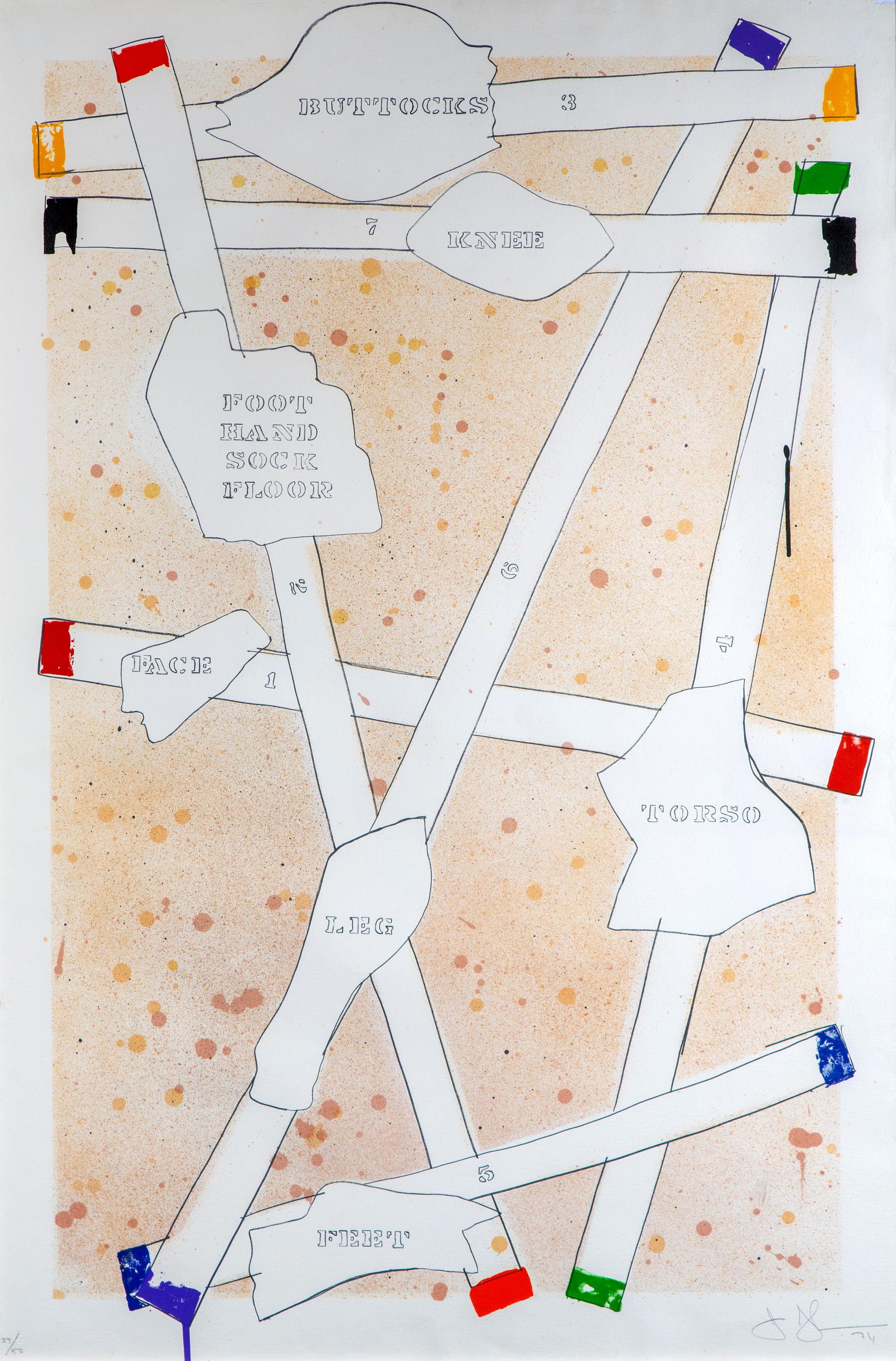Sketch from Untitled I from the series 'Casts from Untitled'