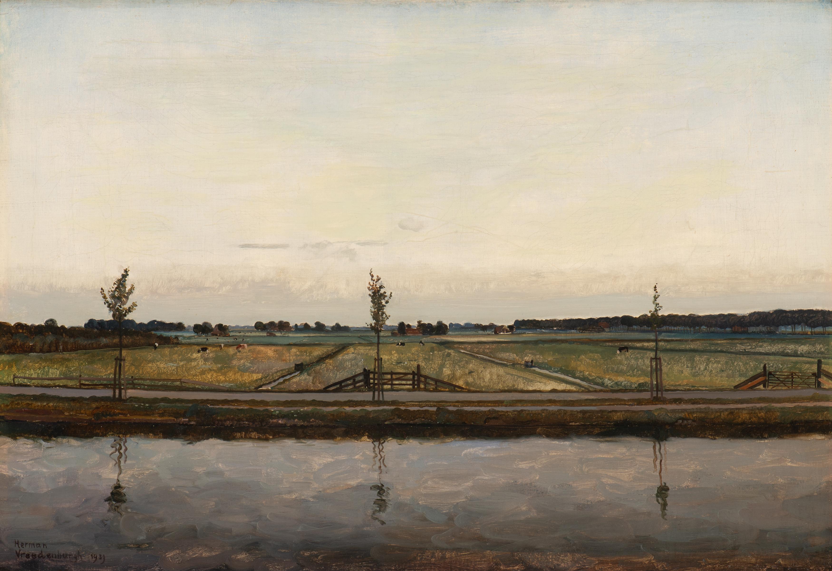 A view of the Ringvaart, Haarlem (1939) A view of the Ringvaart, Haarlem (1939)