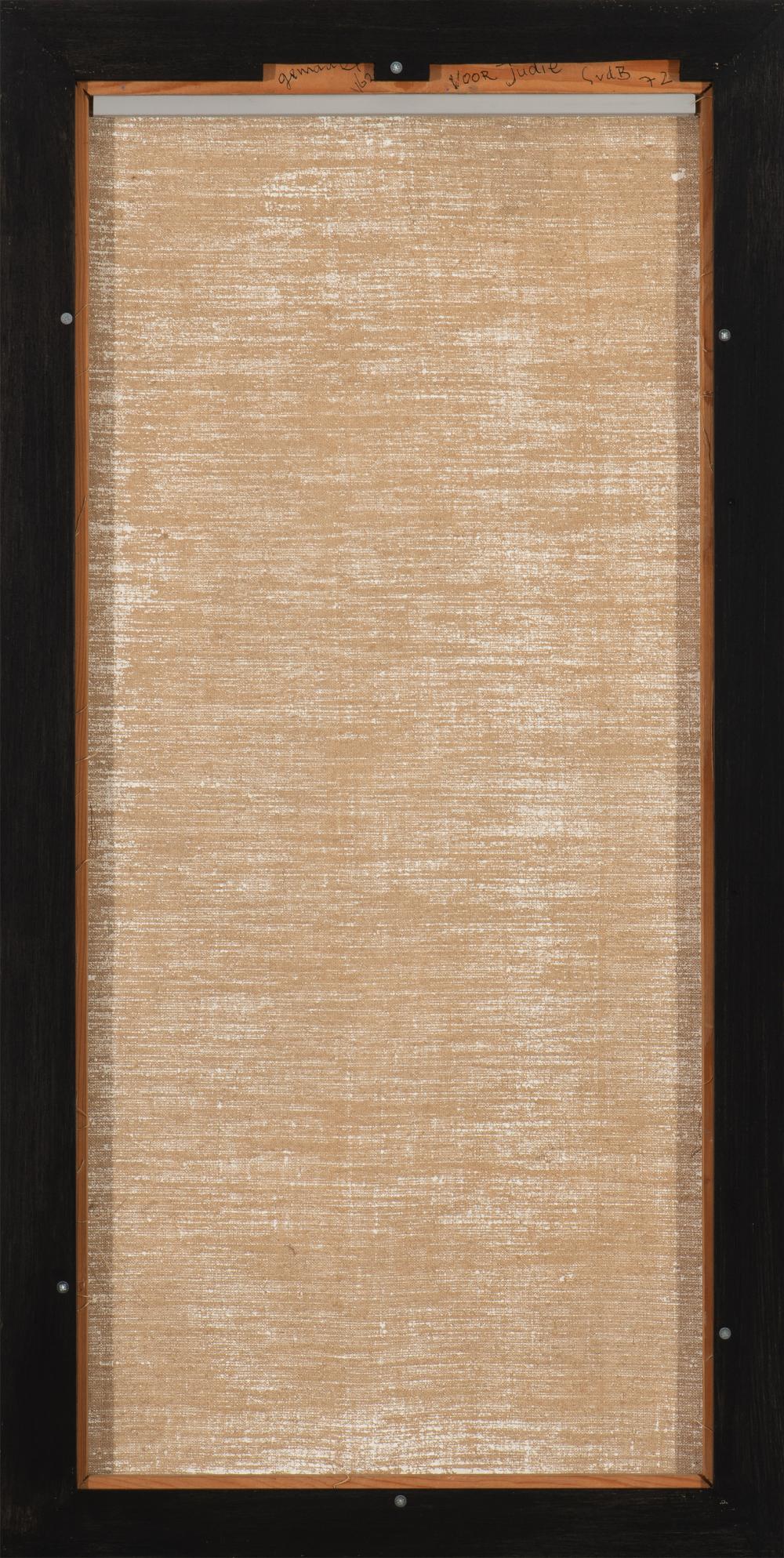 Composition in ochre, white and black (1962)
