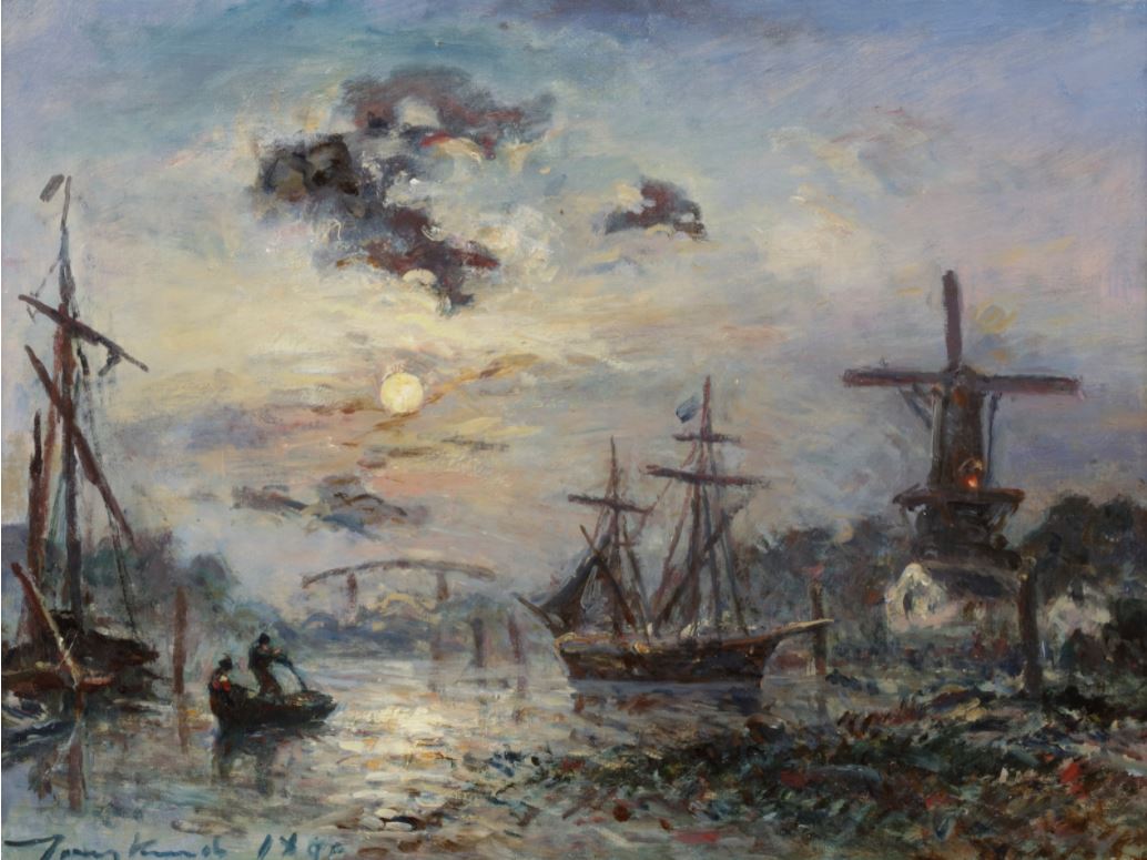Le port de Rotterdam (1890)