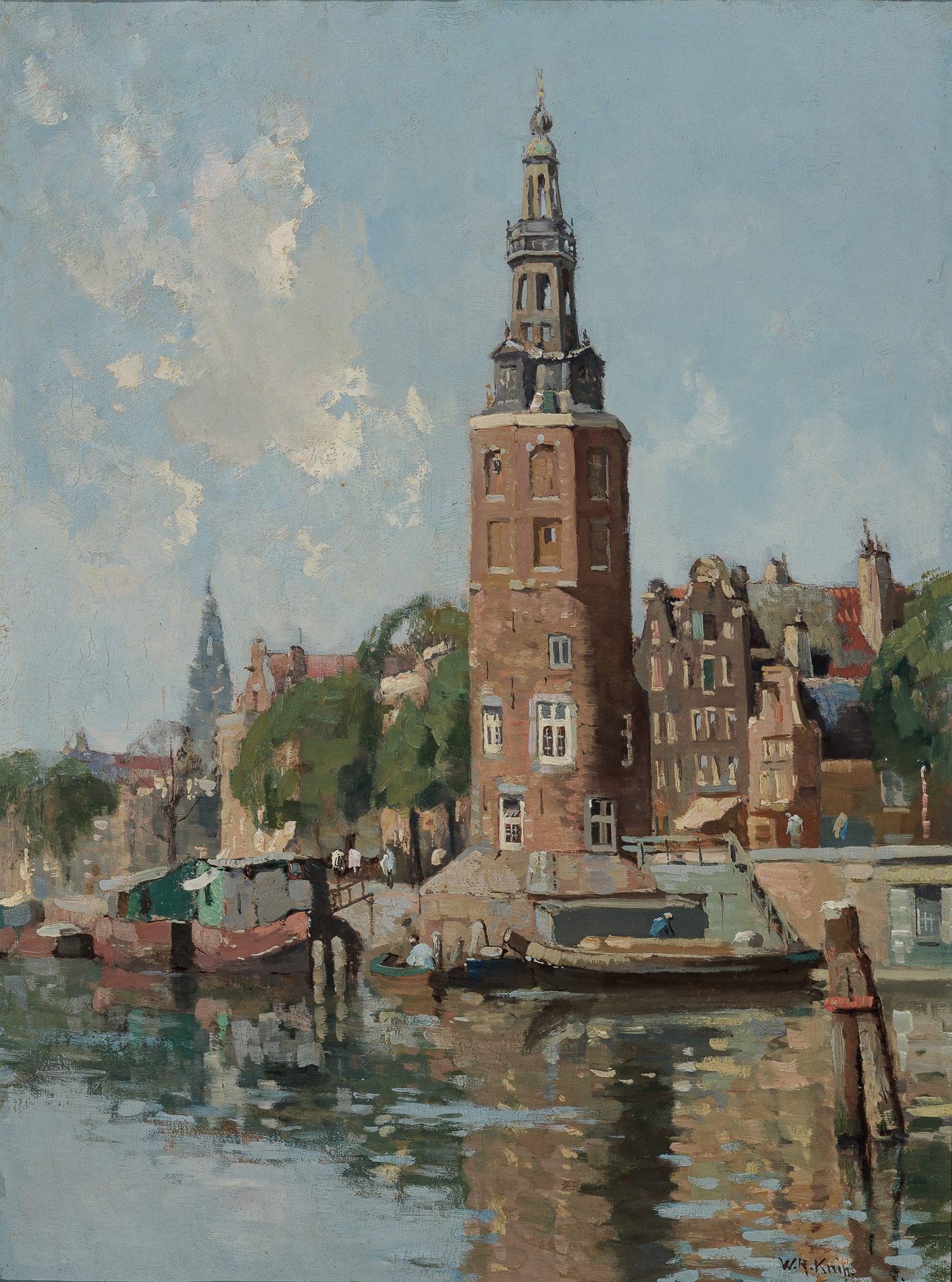 Montelbaanstoren, Oude Schans, Amsterdam Montelbaanstoren, Oude Schans, Amsterdam