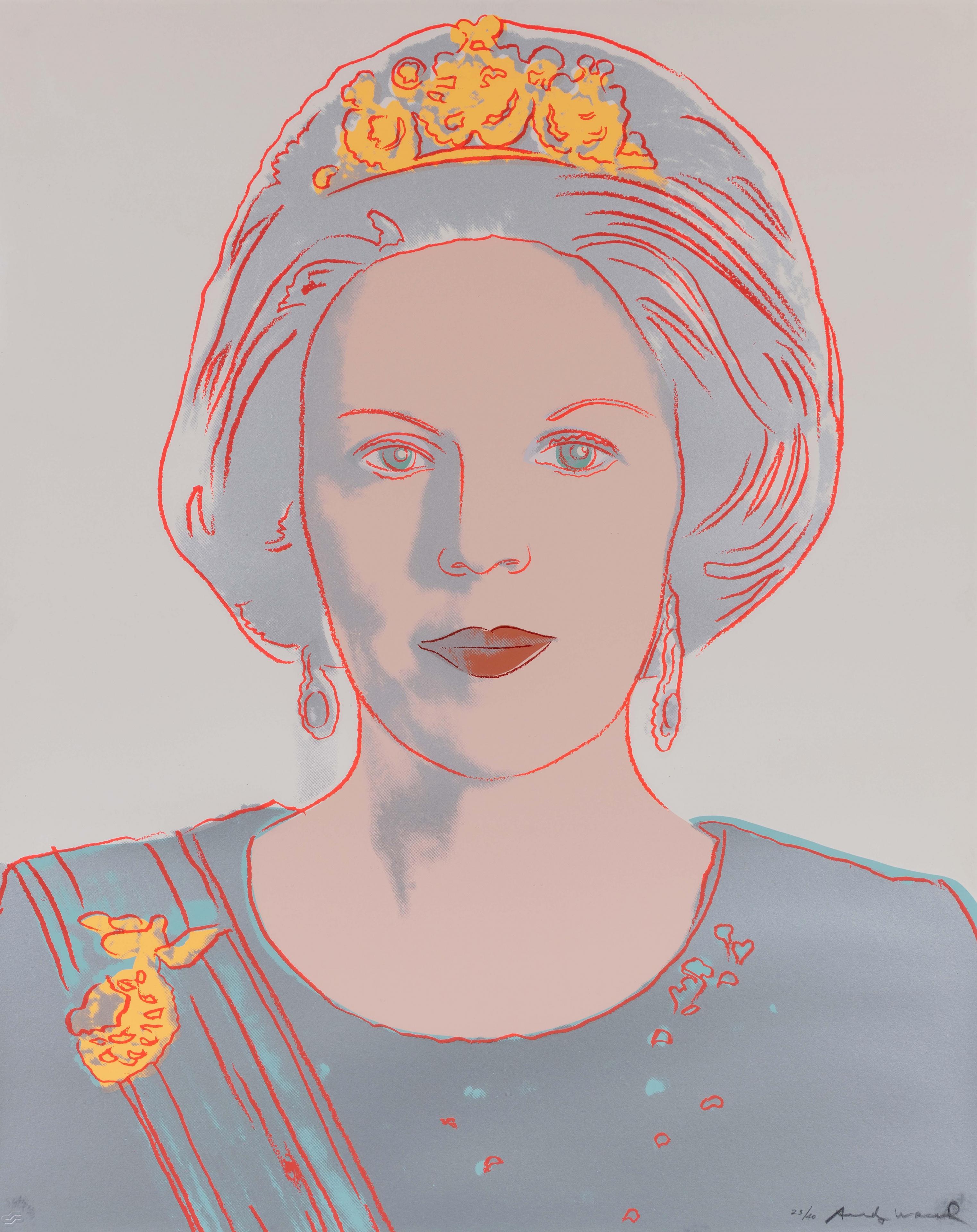Queen Beatrix of the Netherlands, from the series 'Reigning Queens' Queen Beatrix of the Netherlands, from the series 'Reigning Queens'