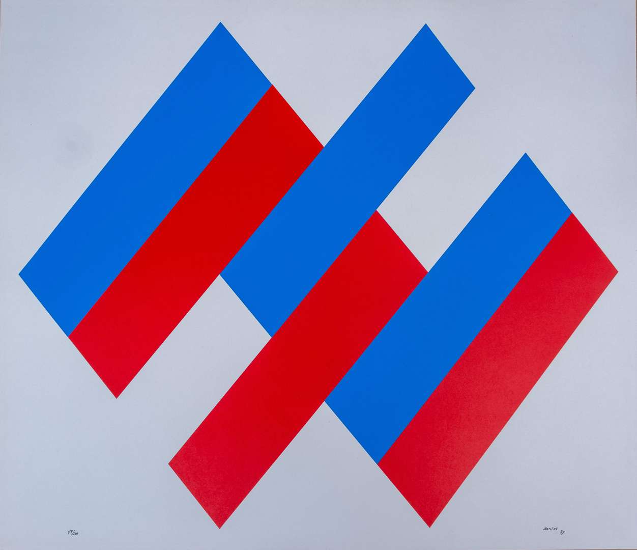 Portfolio met 5 zeefdrukken (1967)