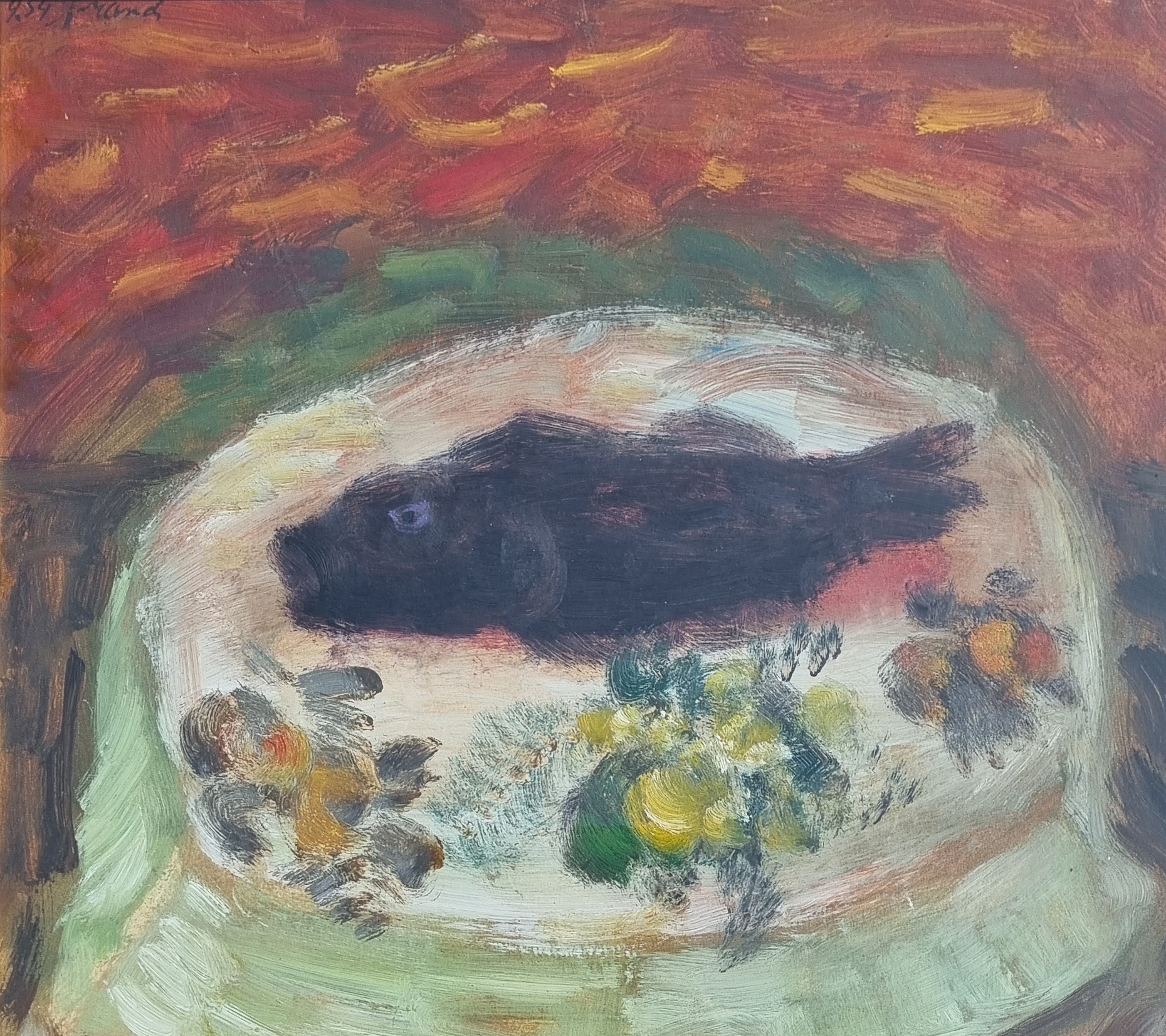 Stilleven met vis (1954) Stilleven met vis (1954)