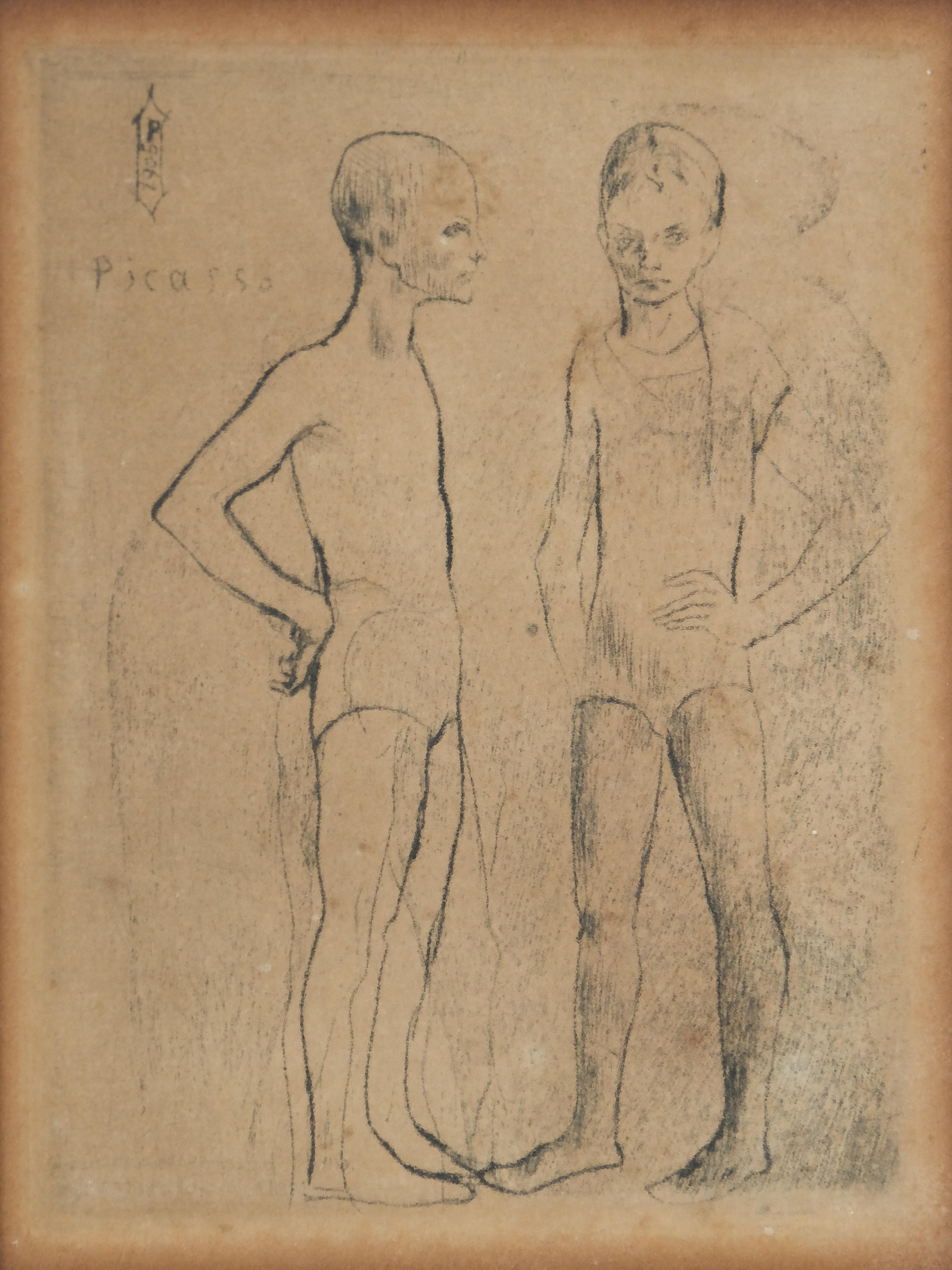 Les deux saltimbanques (Twee acrobaten)