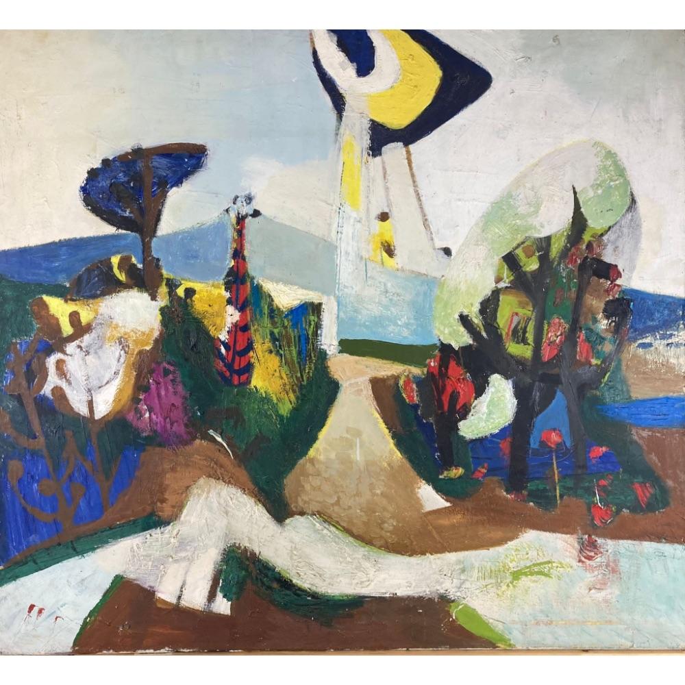 Landschap op Ibiza (Circa 1965)