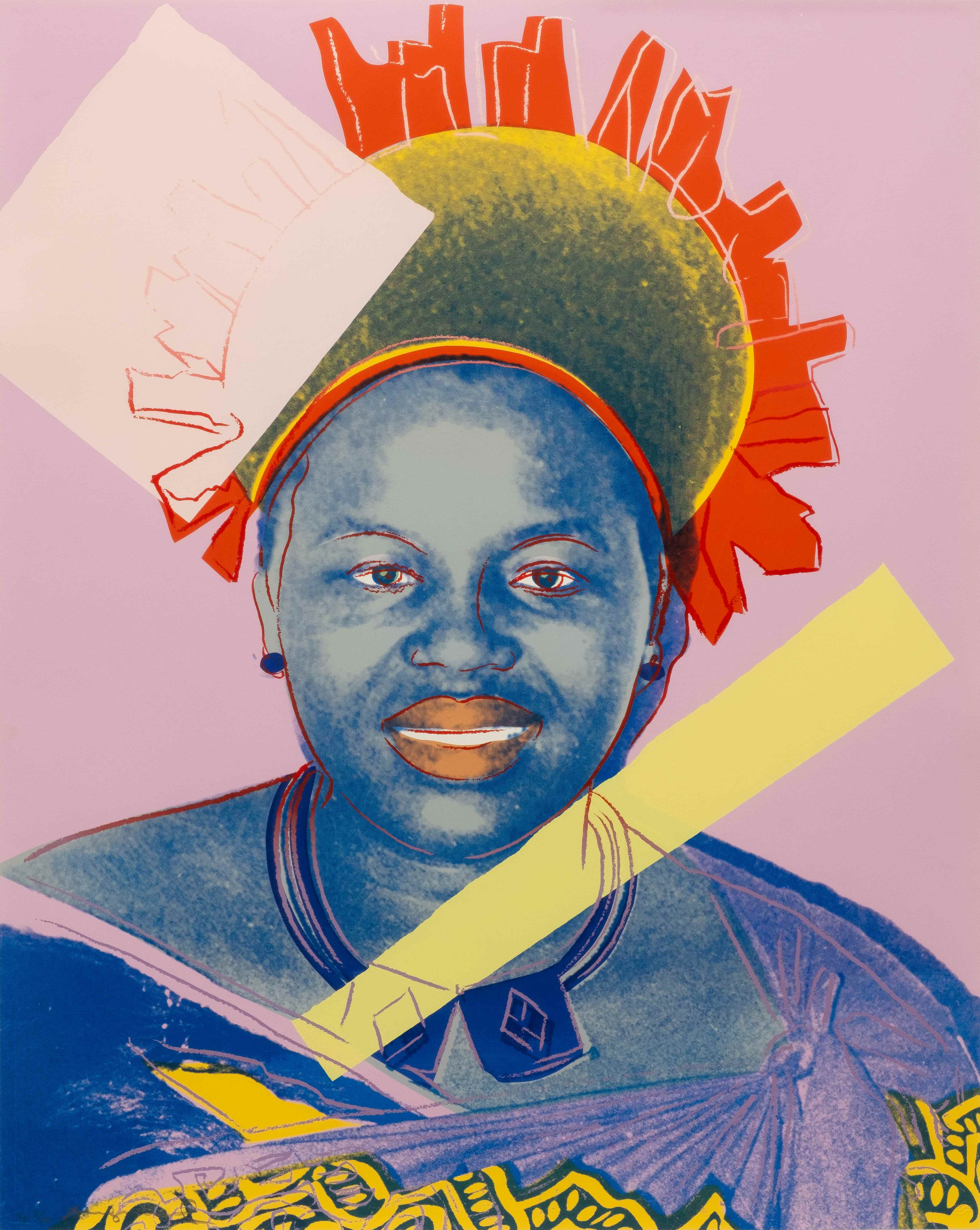 Queen Ntombi Twala of Swaziland, from the series ‘Reigning Queens’ (1983)