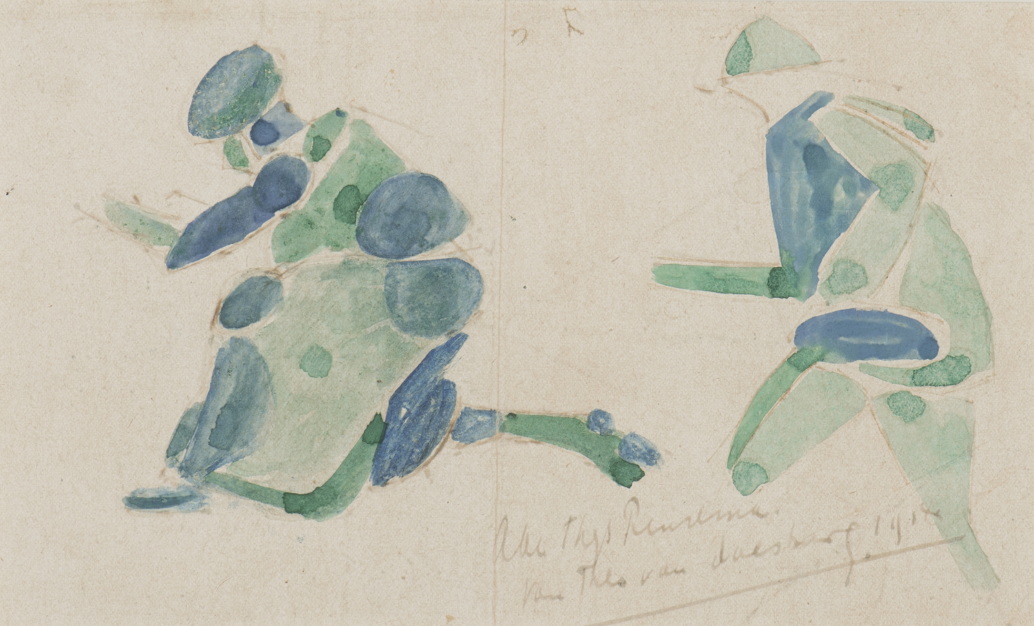 Uit de dienst / Discharged (c. 1916 - 1918)
