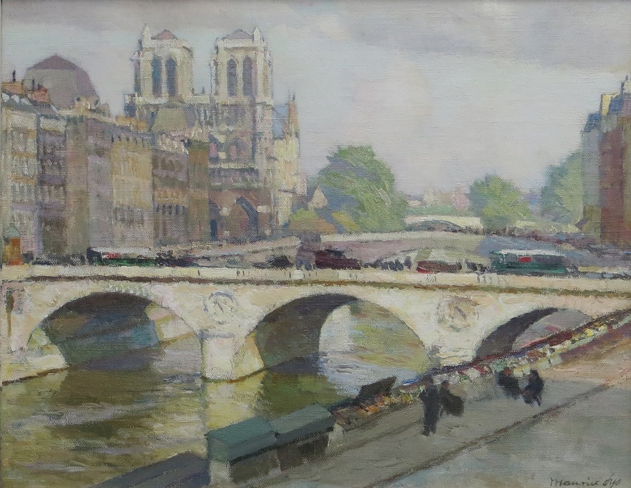 Pont St- Michel à Paris