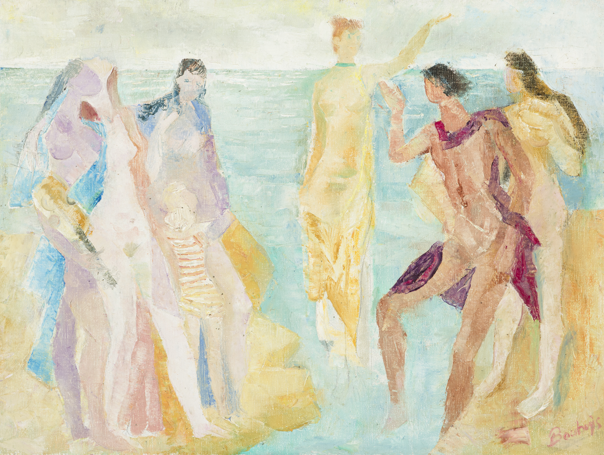 The birth of Aphrodite