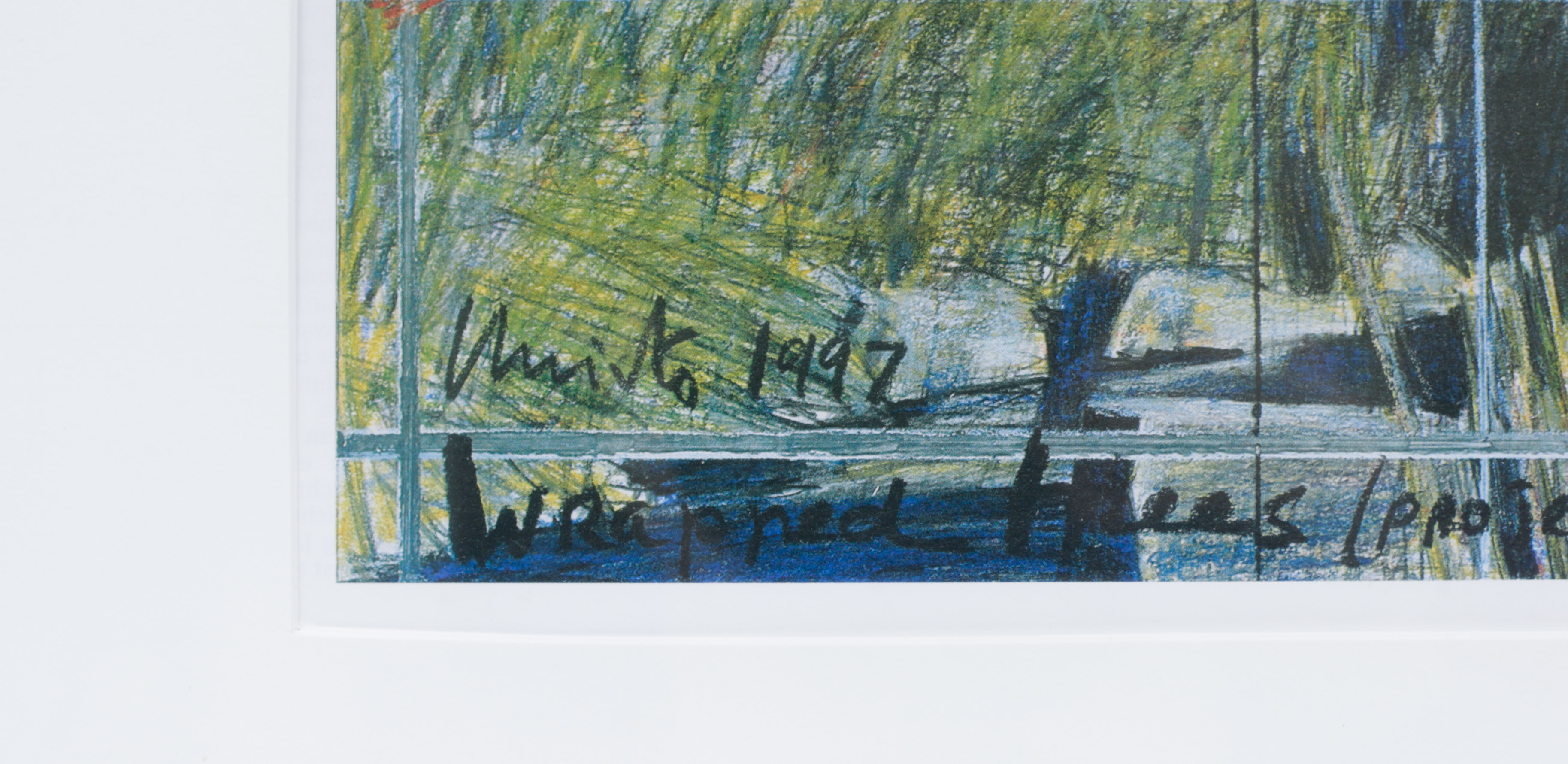 Wrapped Trees - Project for the Fondation Beyeler, Riehen, Switzerland (1997)