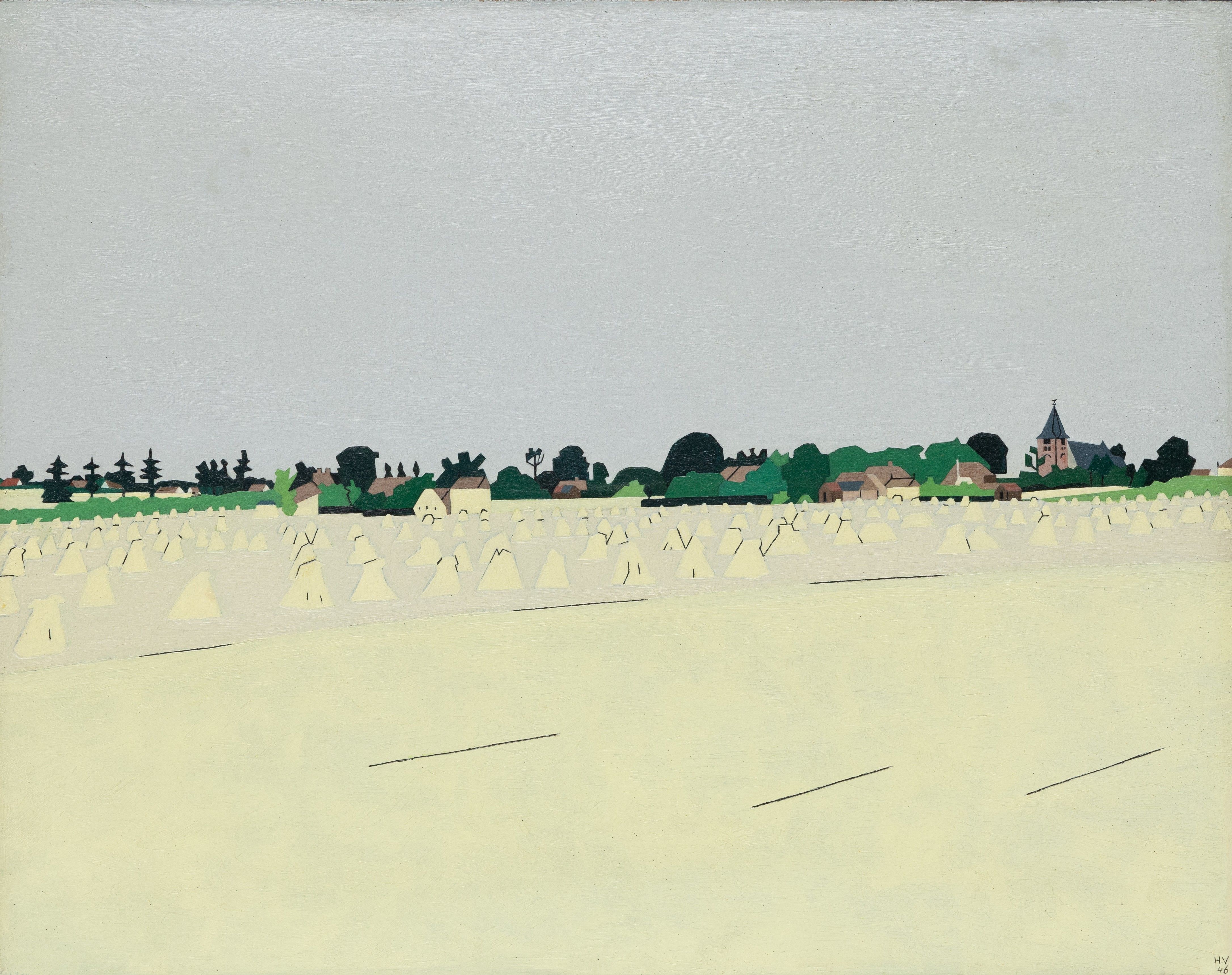 Gezicht op Garderen (A view on Garderen (1946)