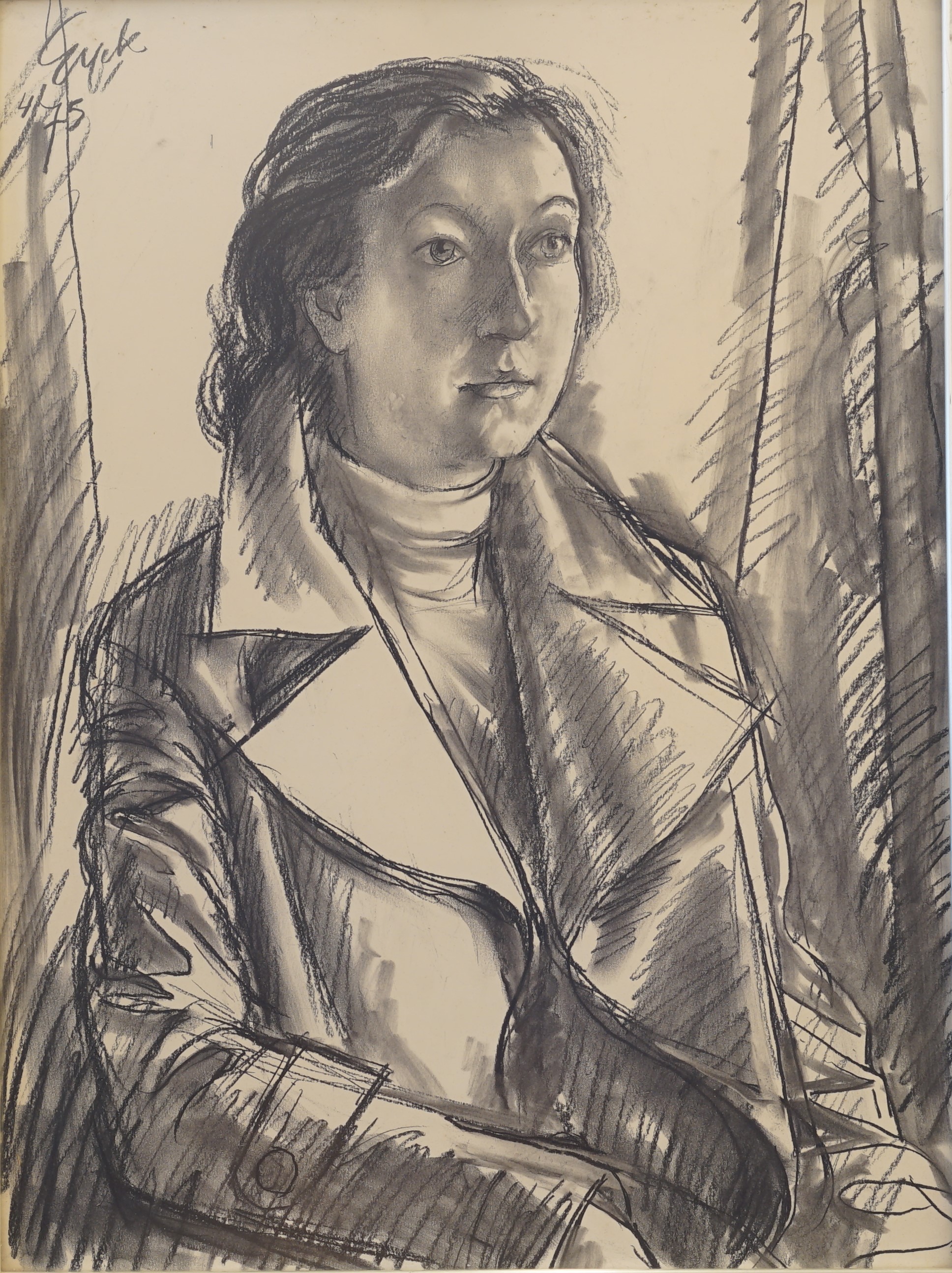 Portret van een dame Portret van een dame