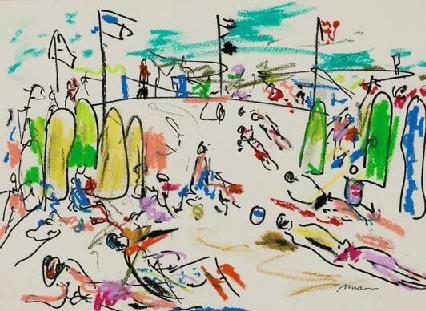 Aan Het Strand